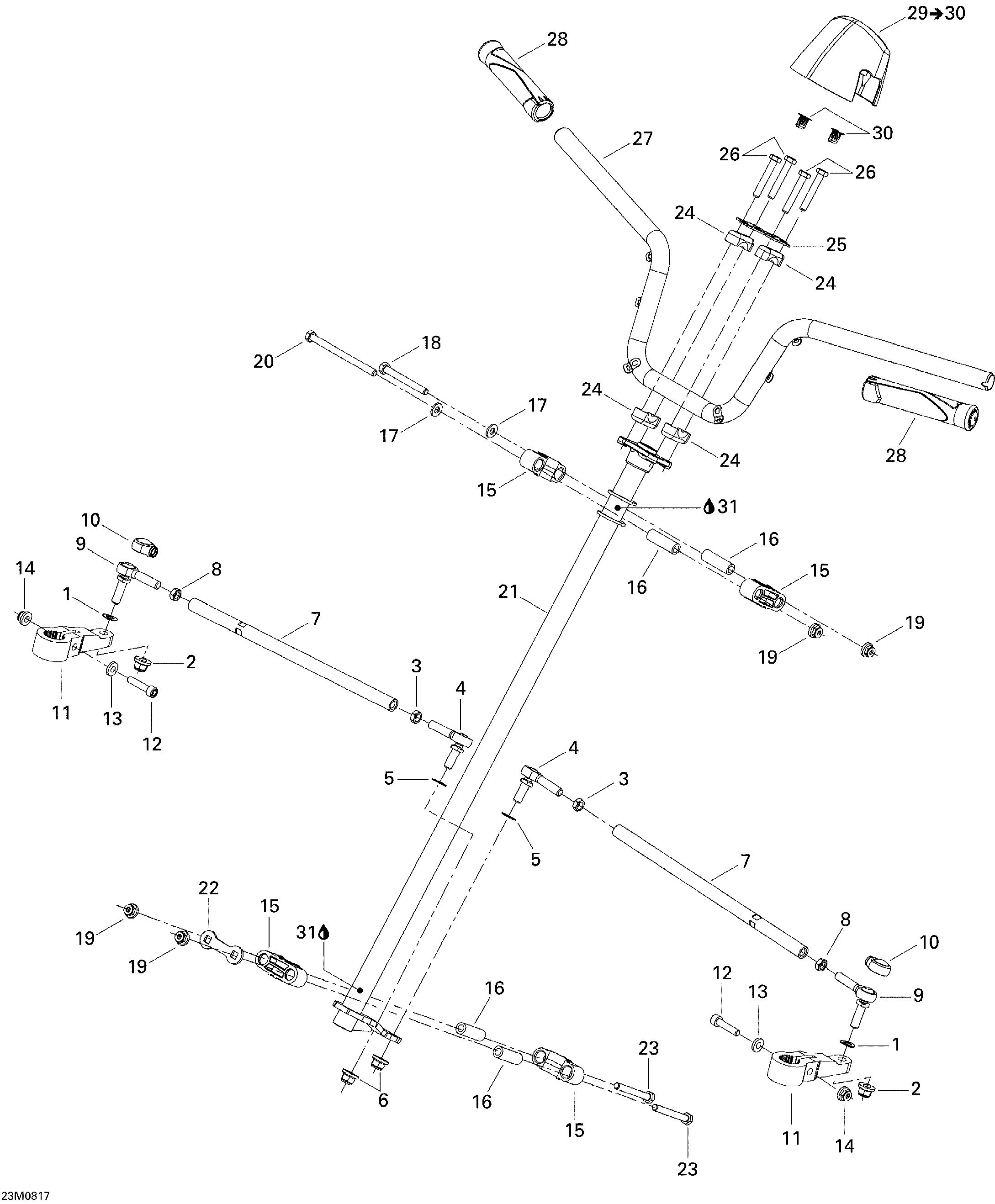Схема узла: Steering
