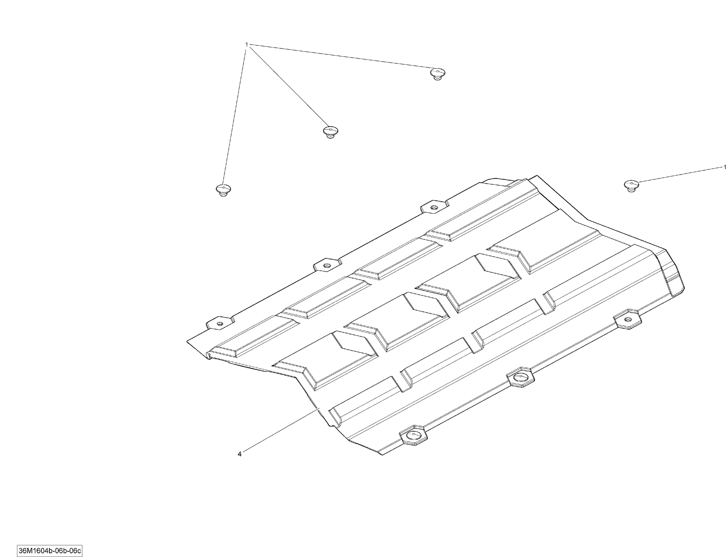 Схема узла: Luggage Rack - 900 ACE