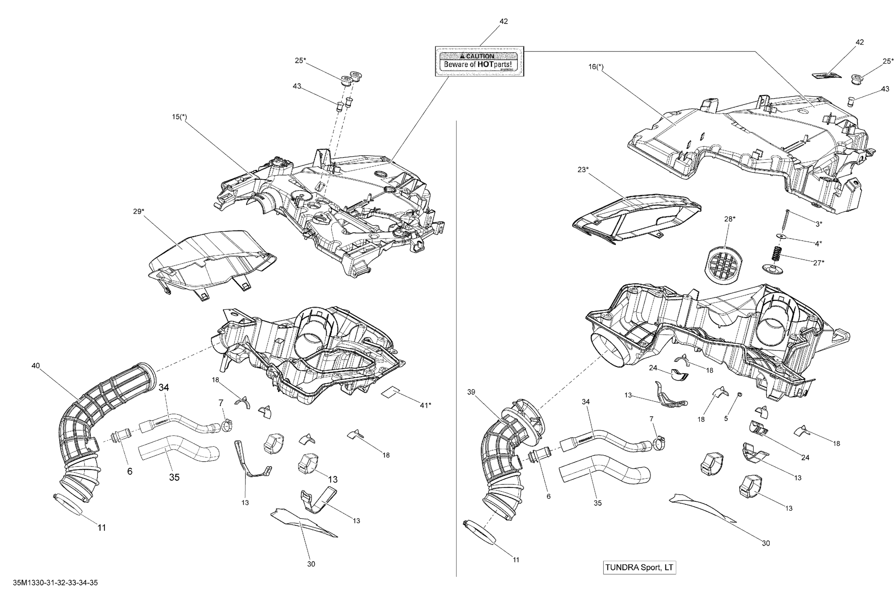 Схема узла: Air Intake System
