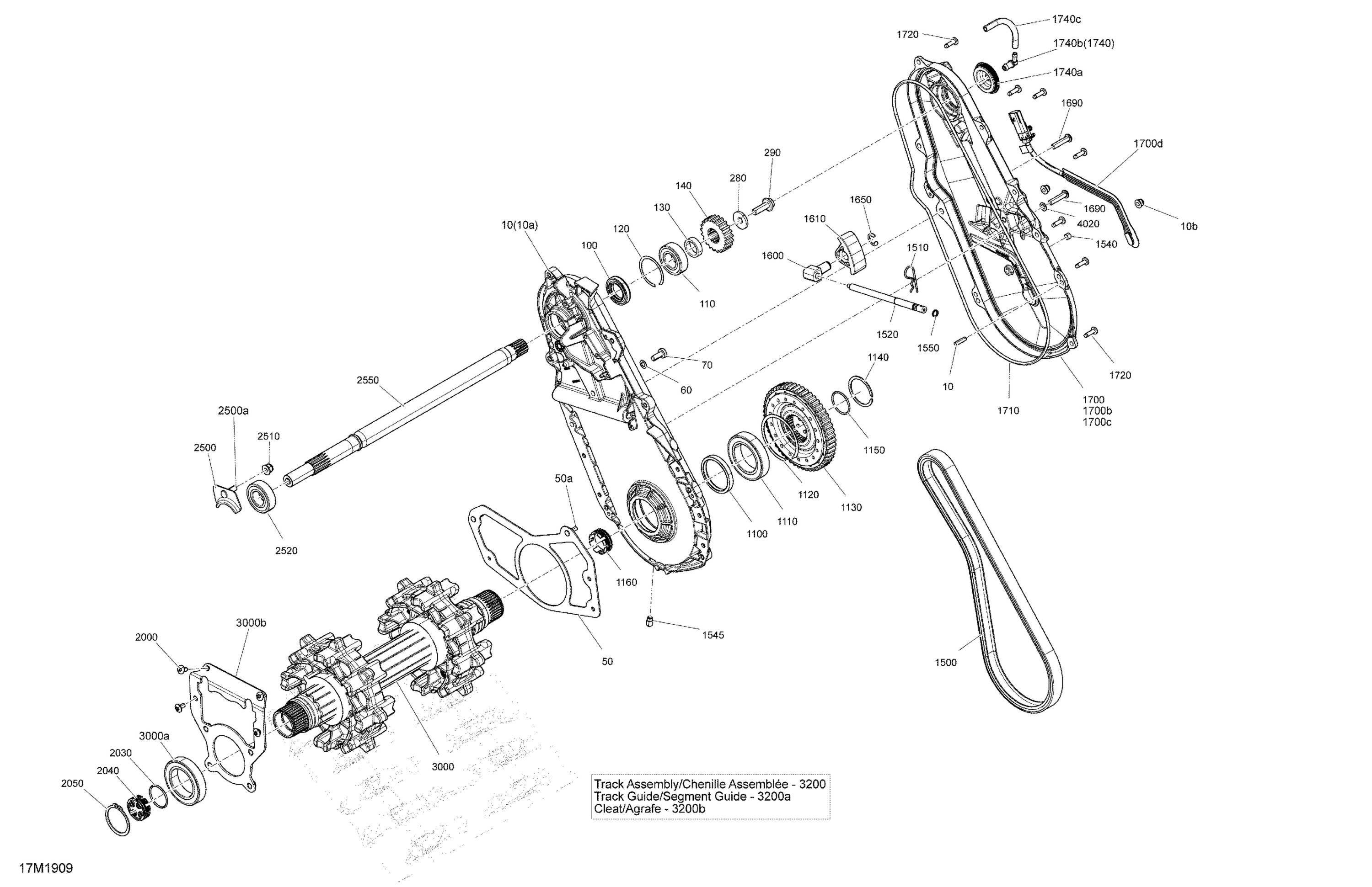 Схема узла: Drive - 600 Racing