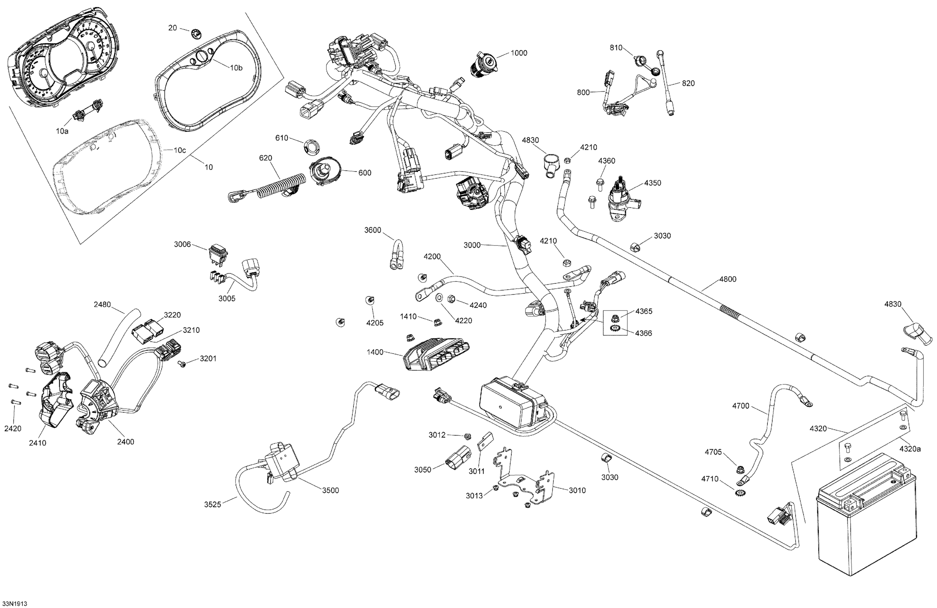 Схема узла: Electrical - 1200 4-TEC