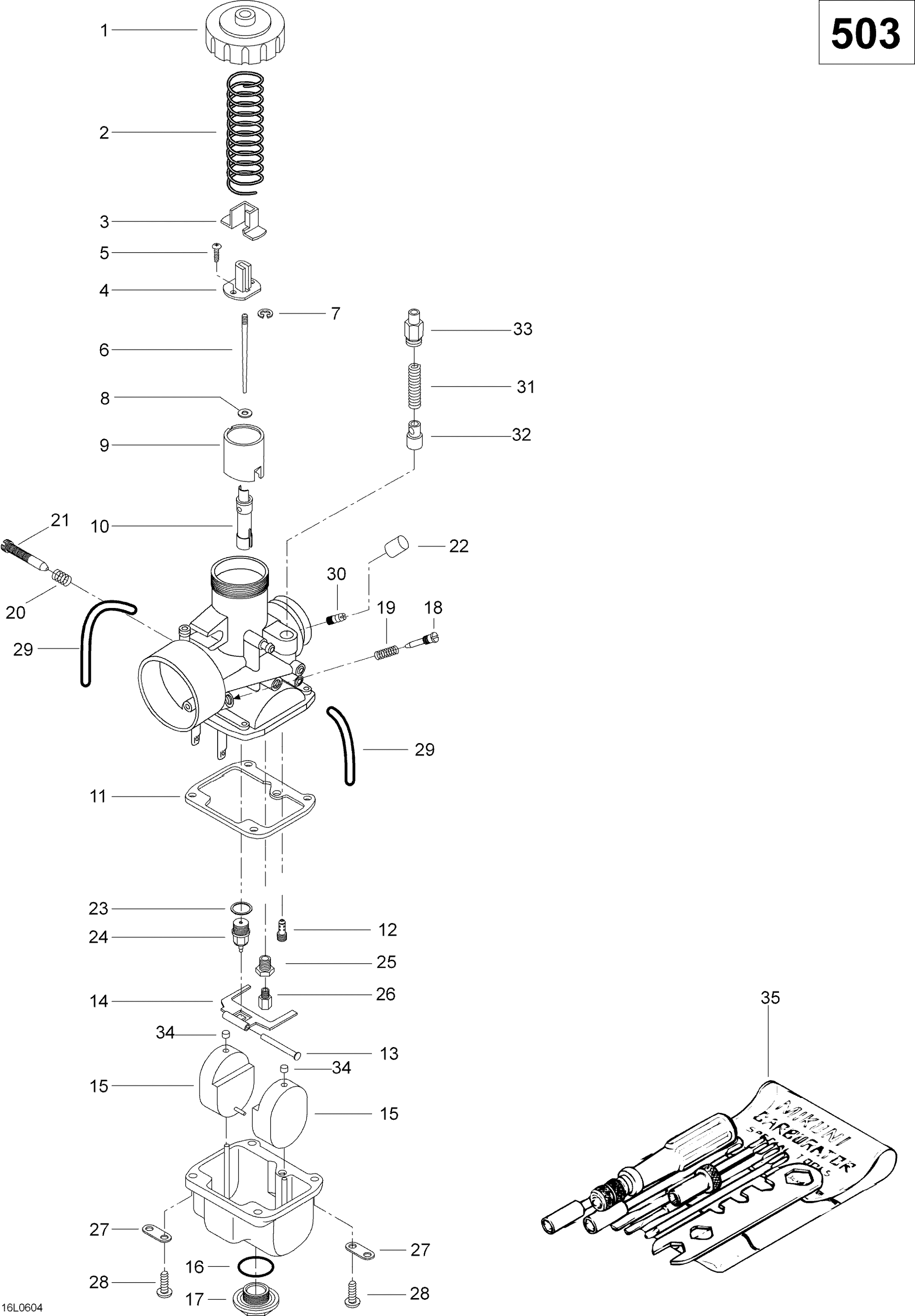 Схема узла: Carburetor