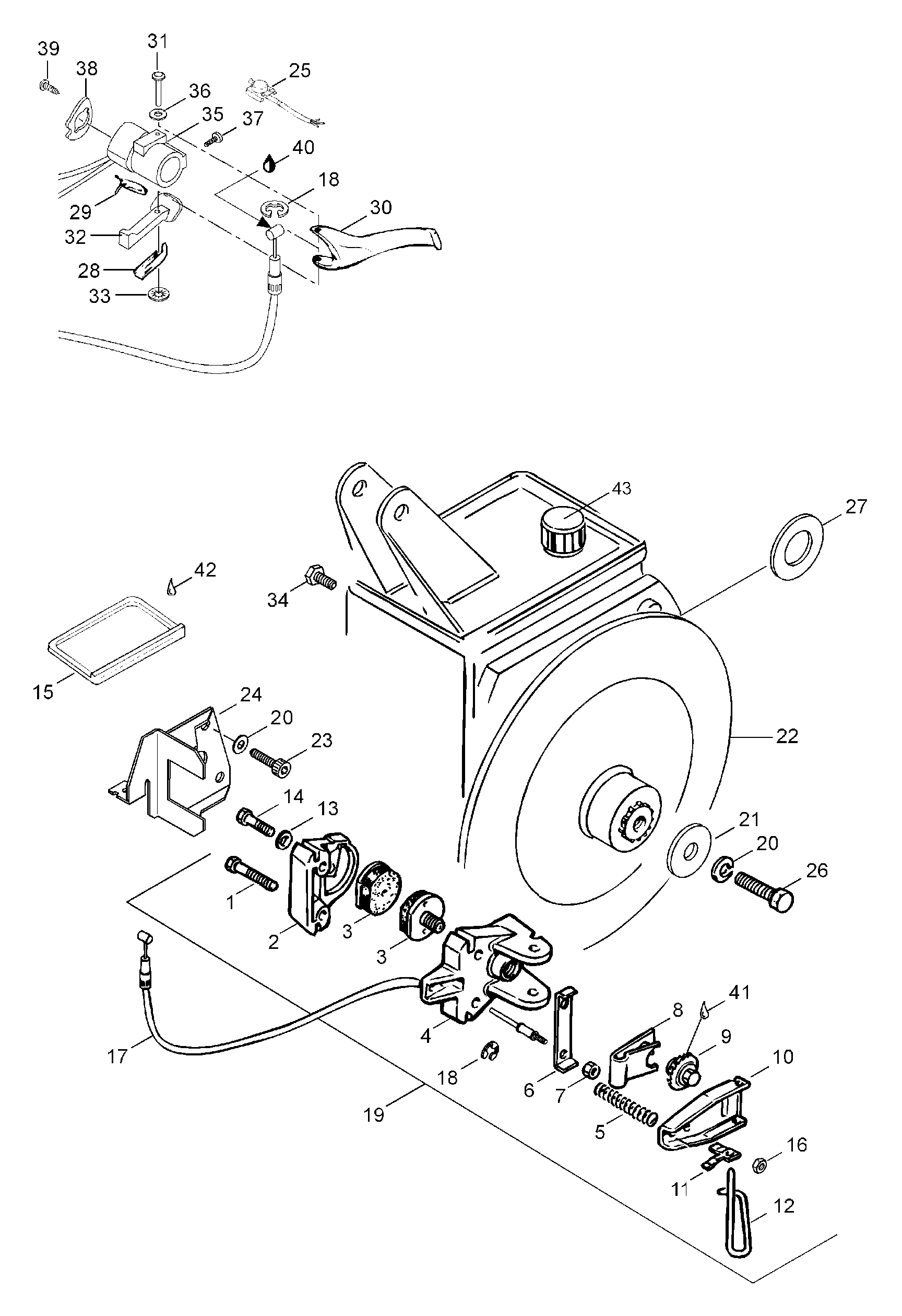 Схема узла: Brake Assy
