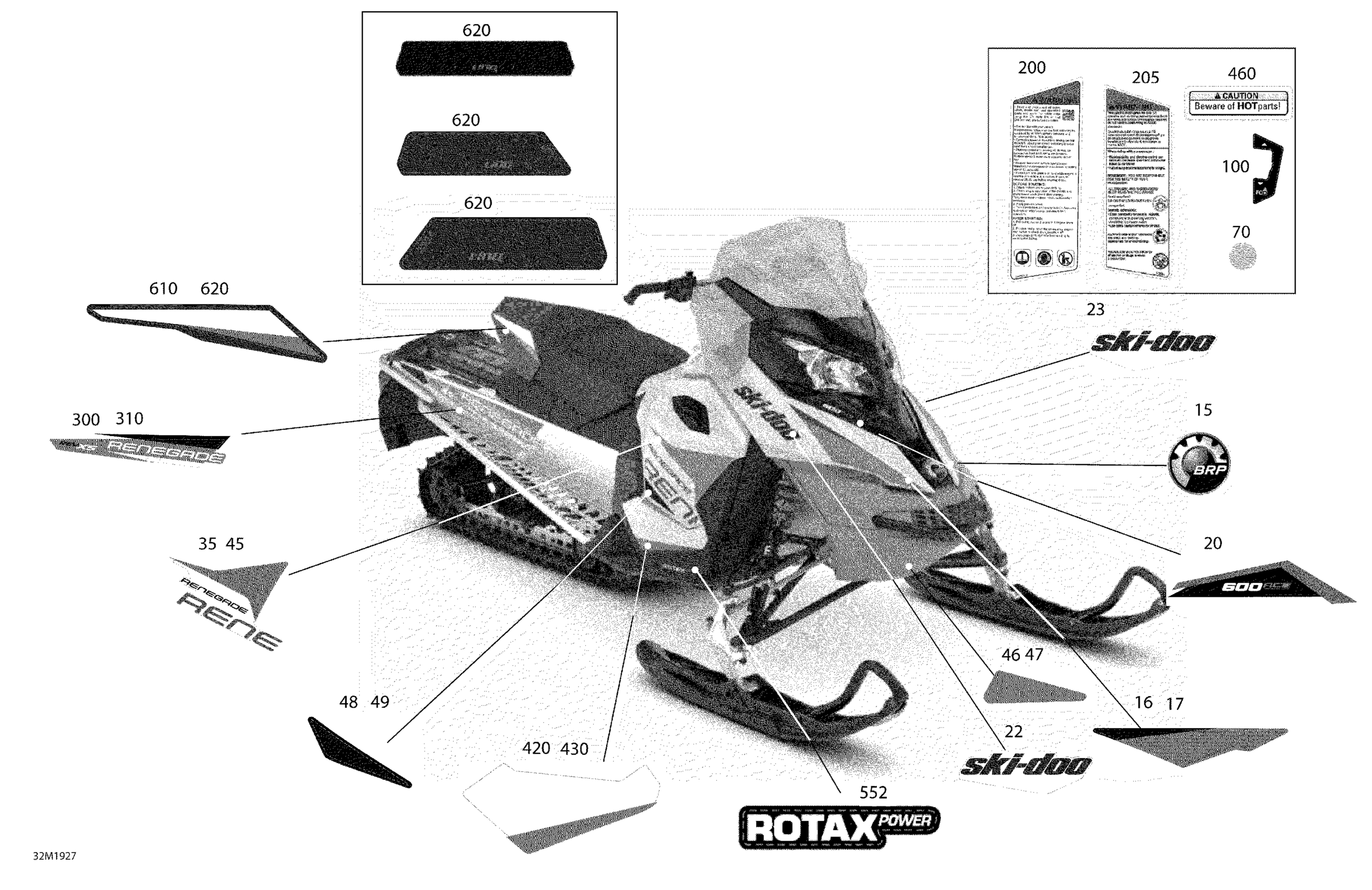Схема узла: Decals - 600 ACE