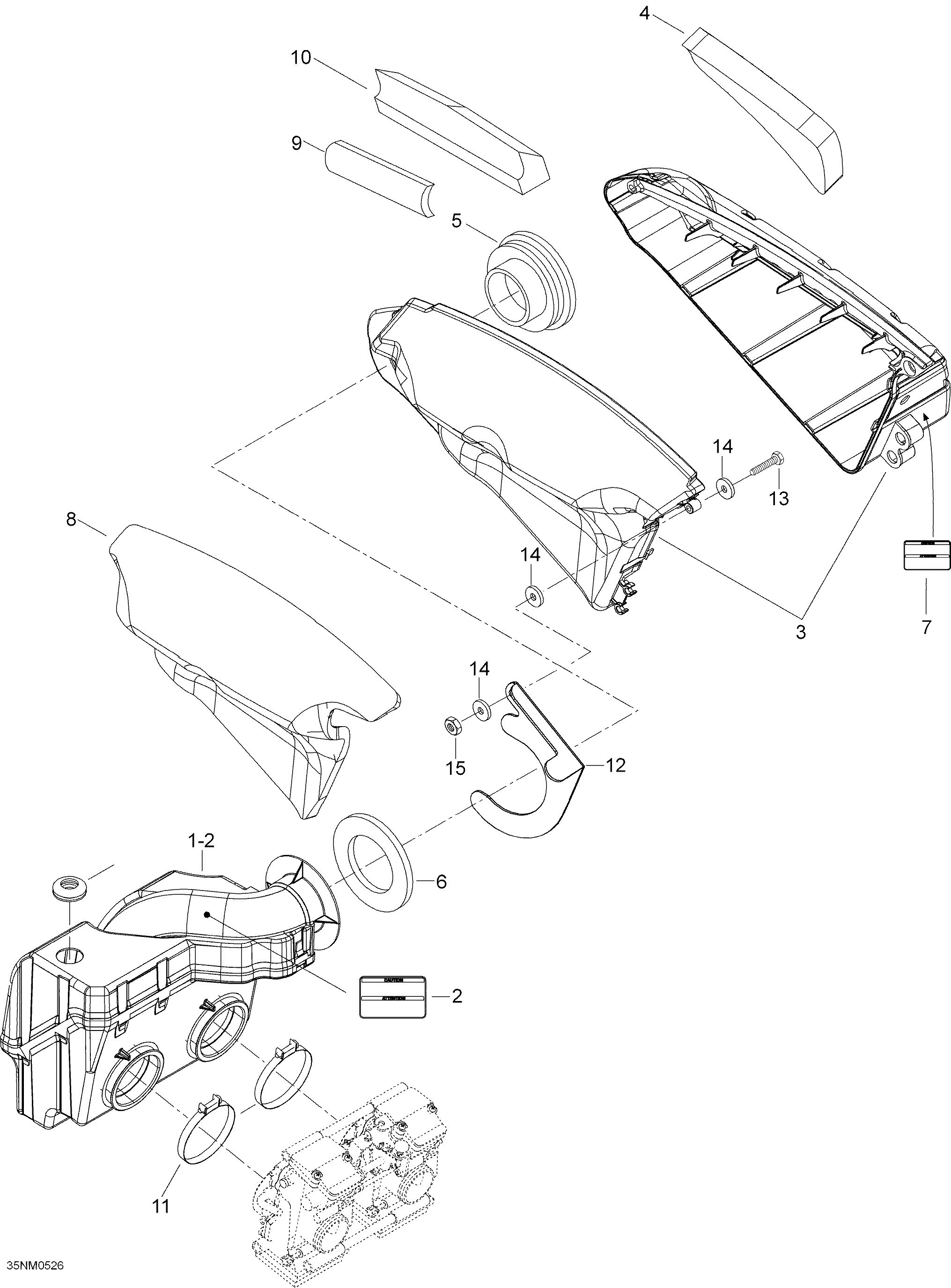 Схема узла: Air Intake System