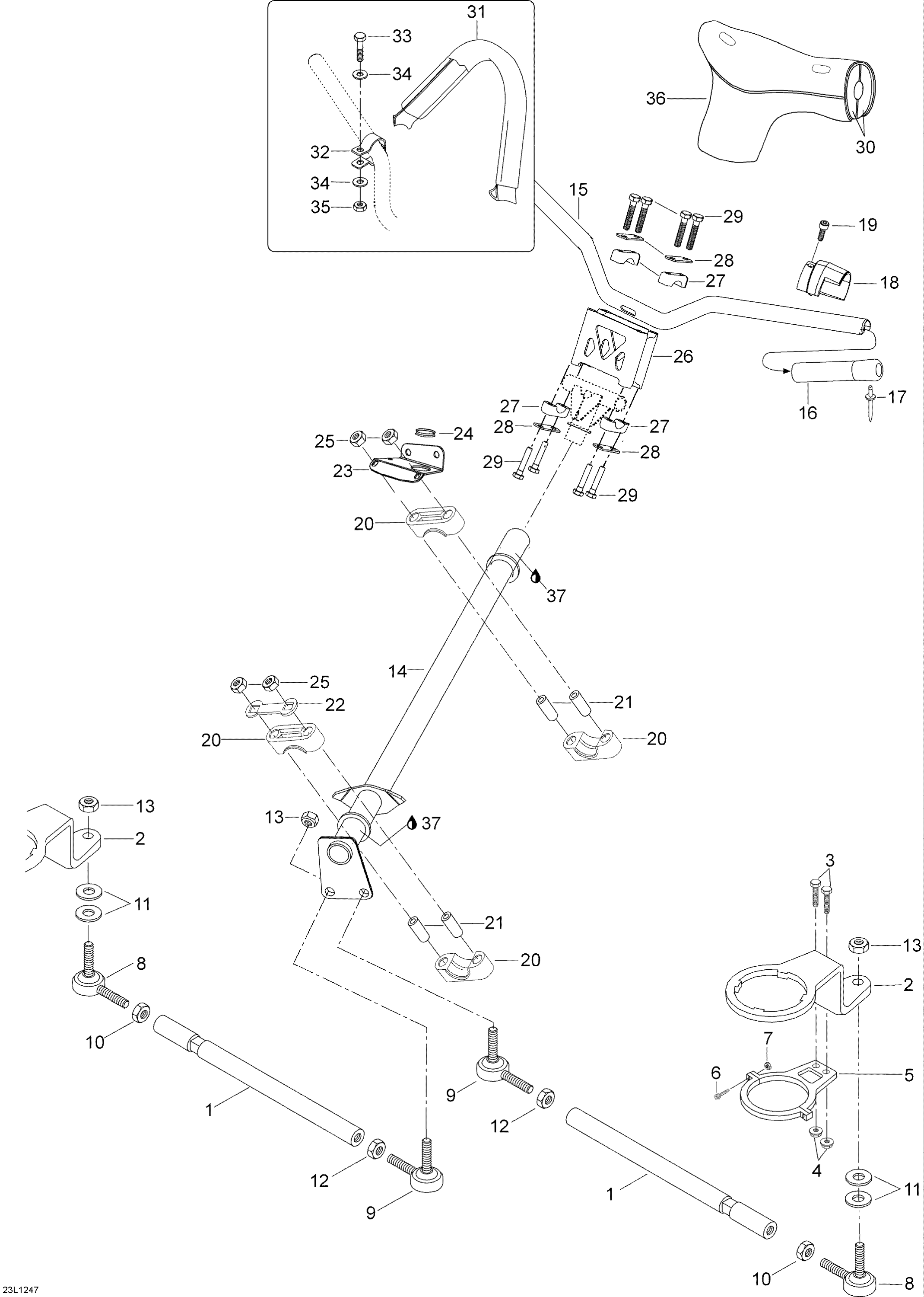 Схема узла: Steering System