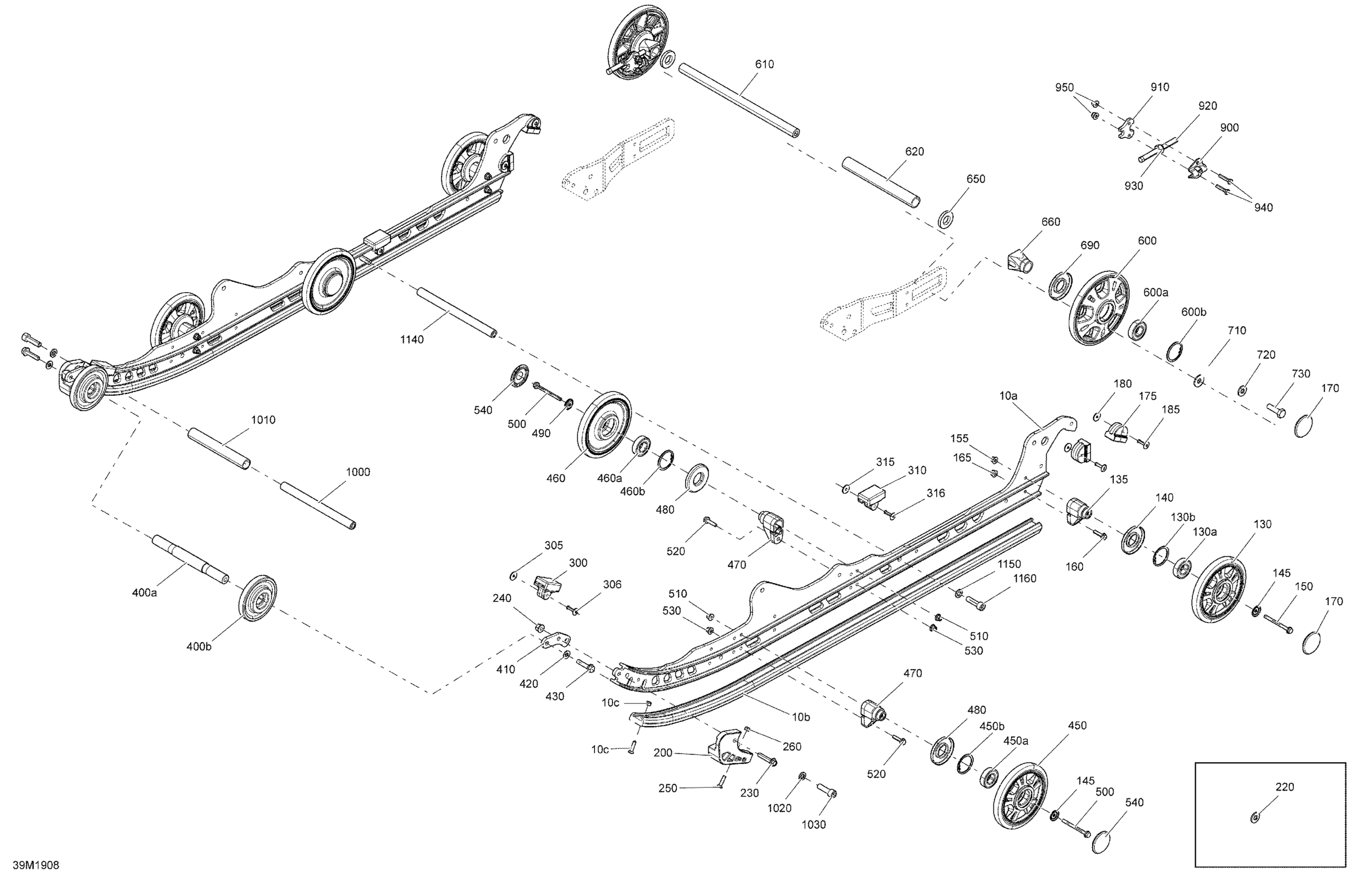 Rear Suspension - Sport - Lower Section