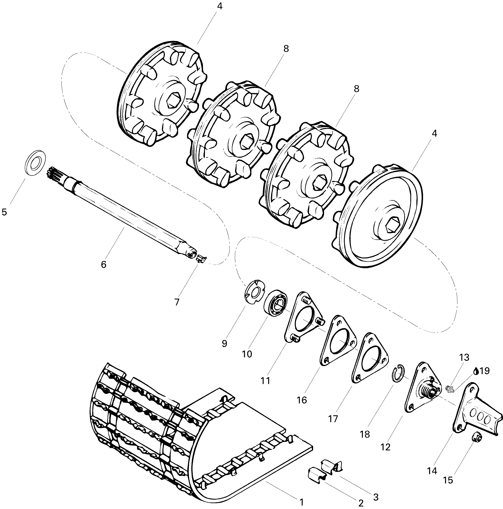 Схема узла: Drive System 440