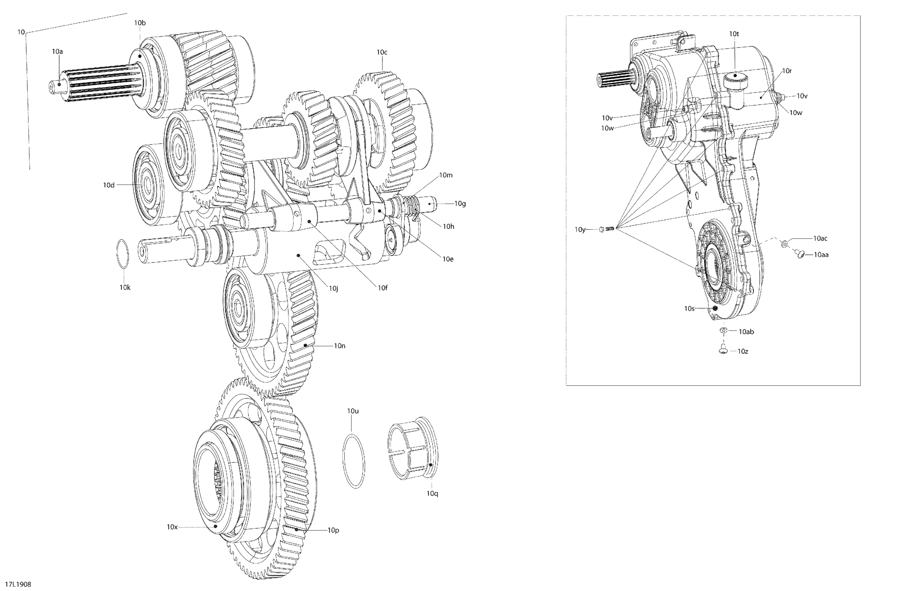 Transmission Fast Ratio