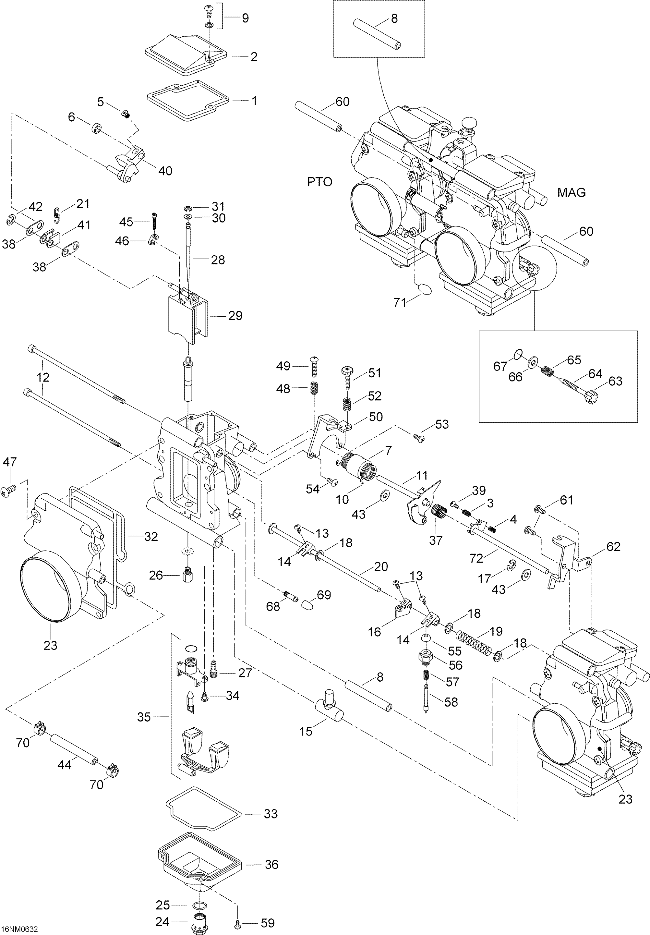 Схема узла: Carburetor 593