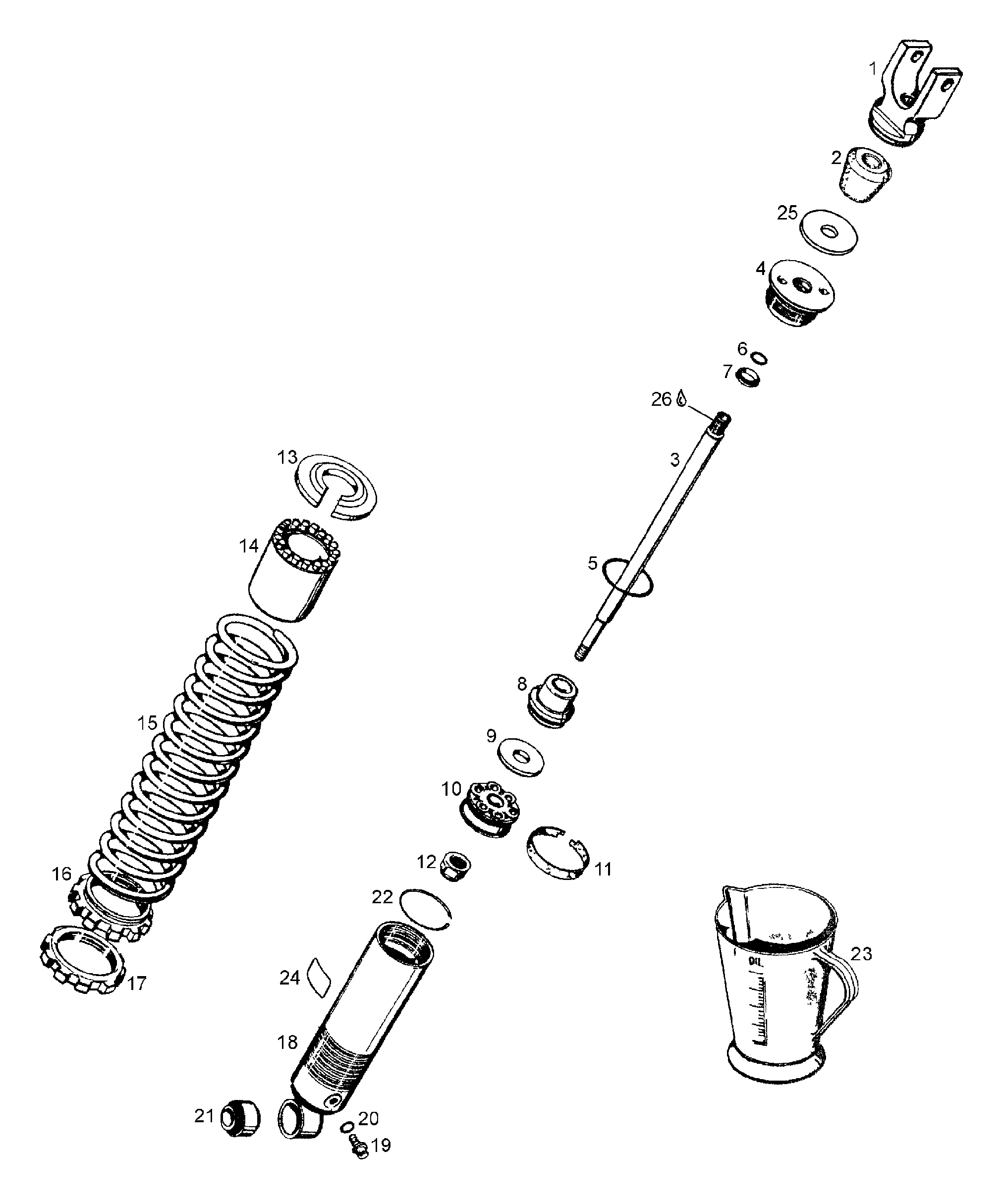Схема узла: Front Suspension