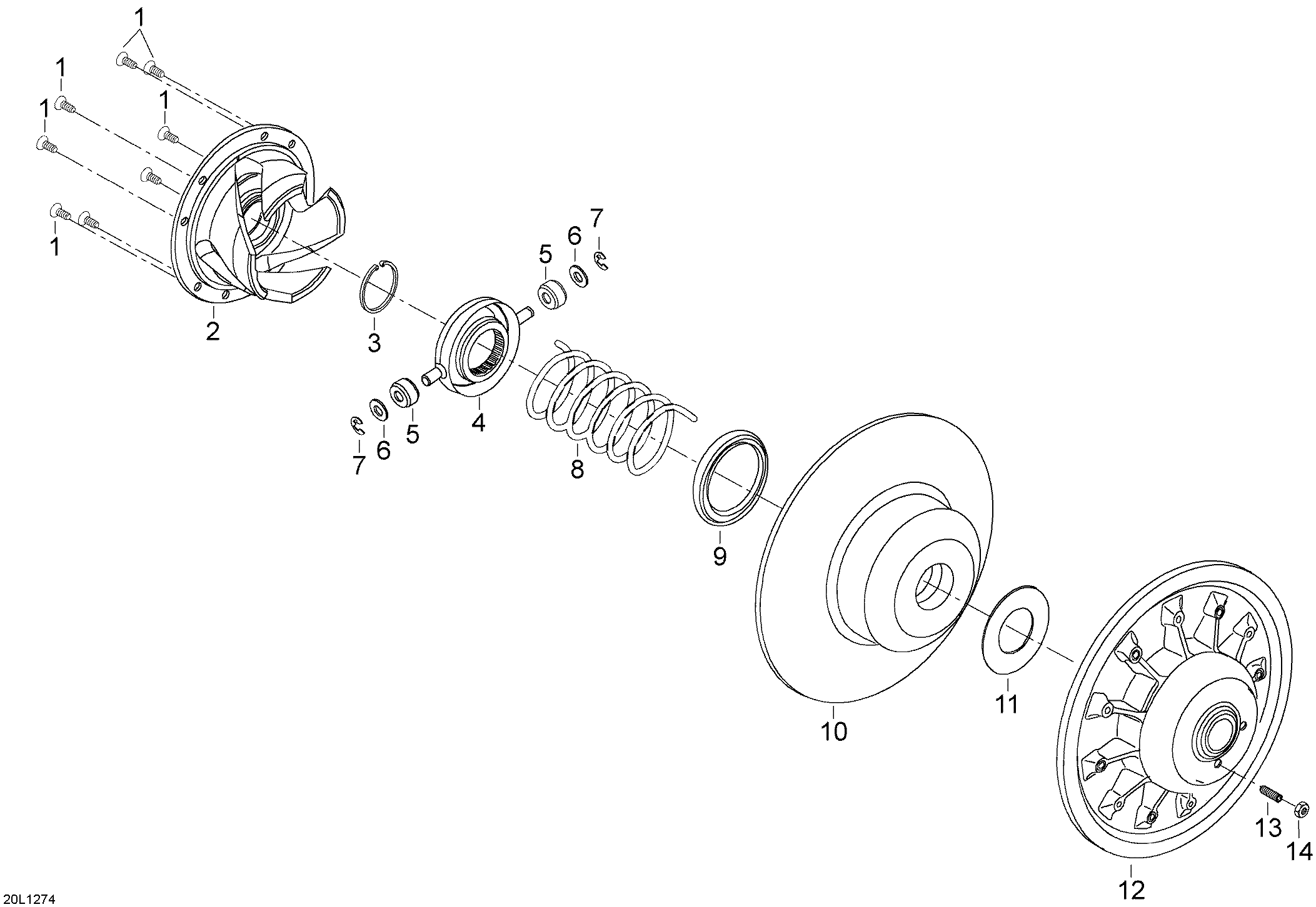 Driven Pulley