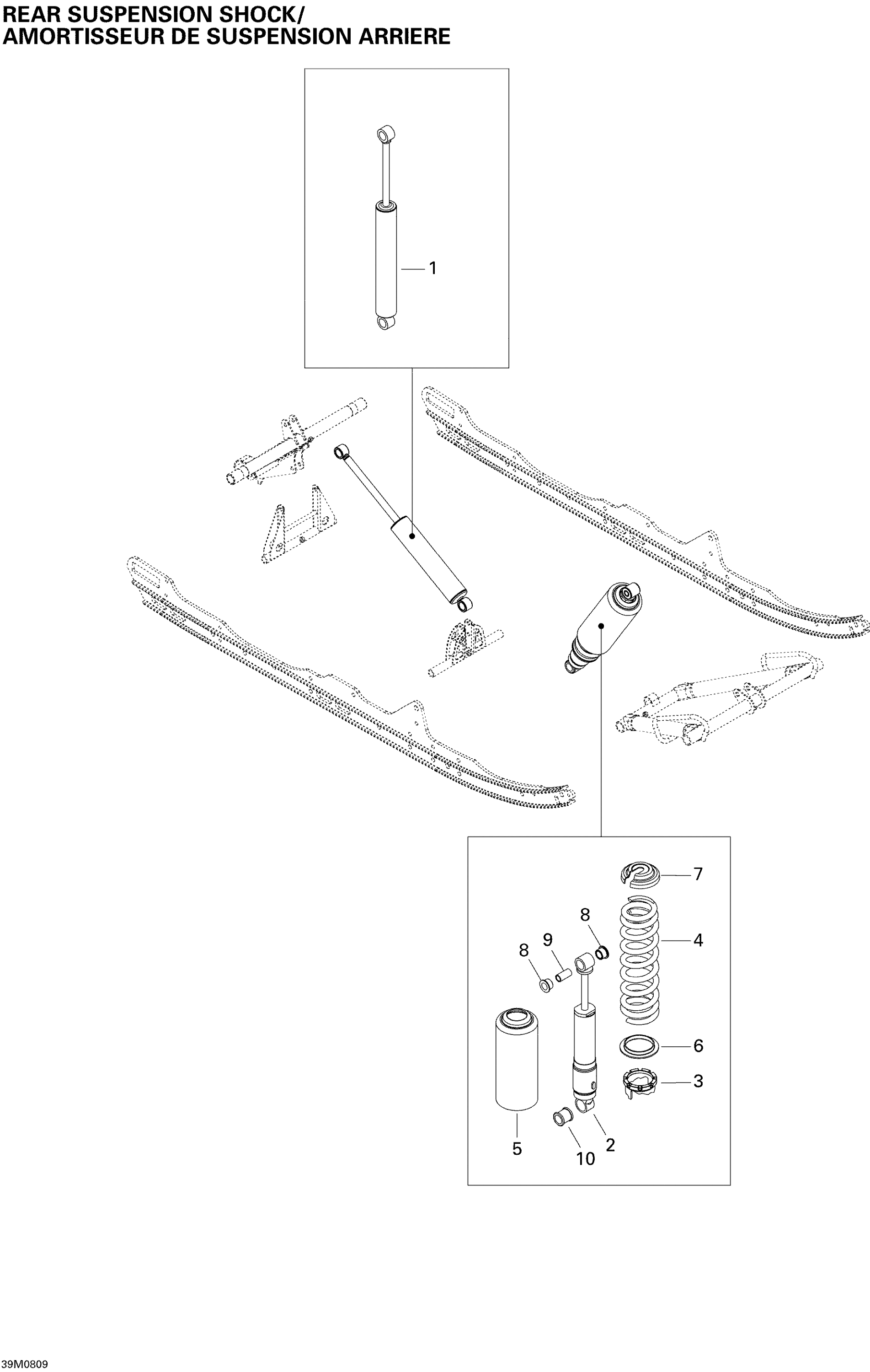 Схема узла: Rear Suspension Shocks Adventure