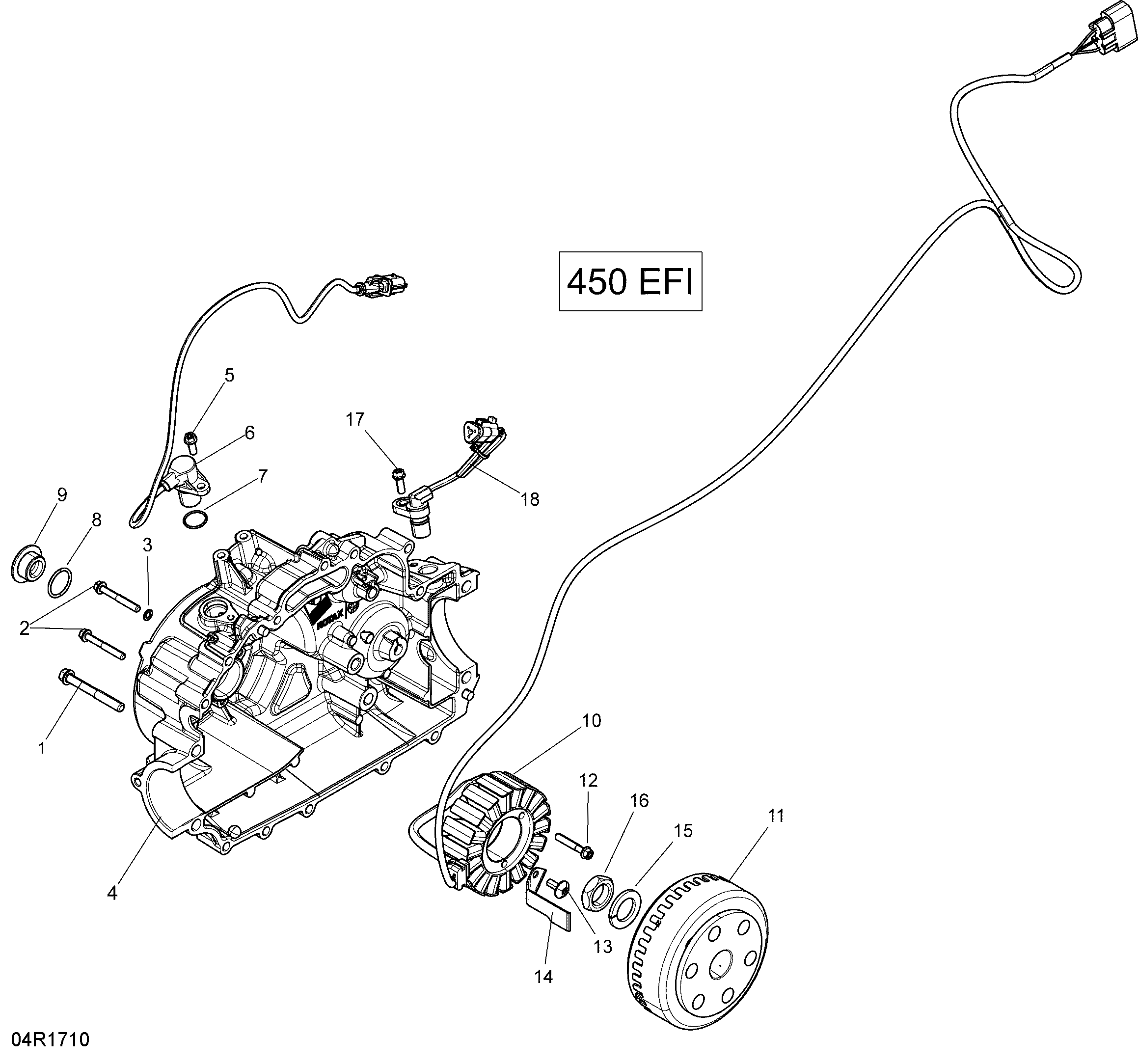 ROTAX - Magneto and Electric Starter