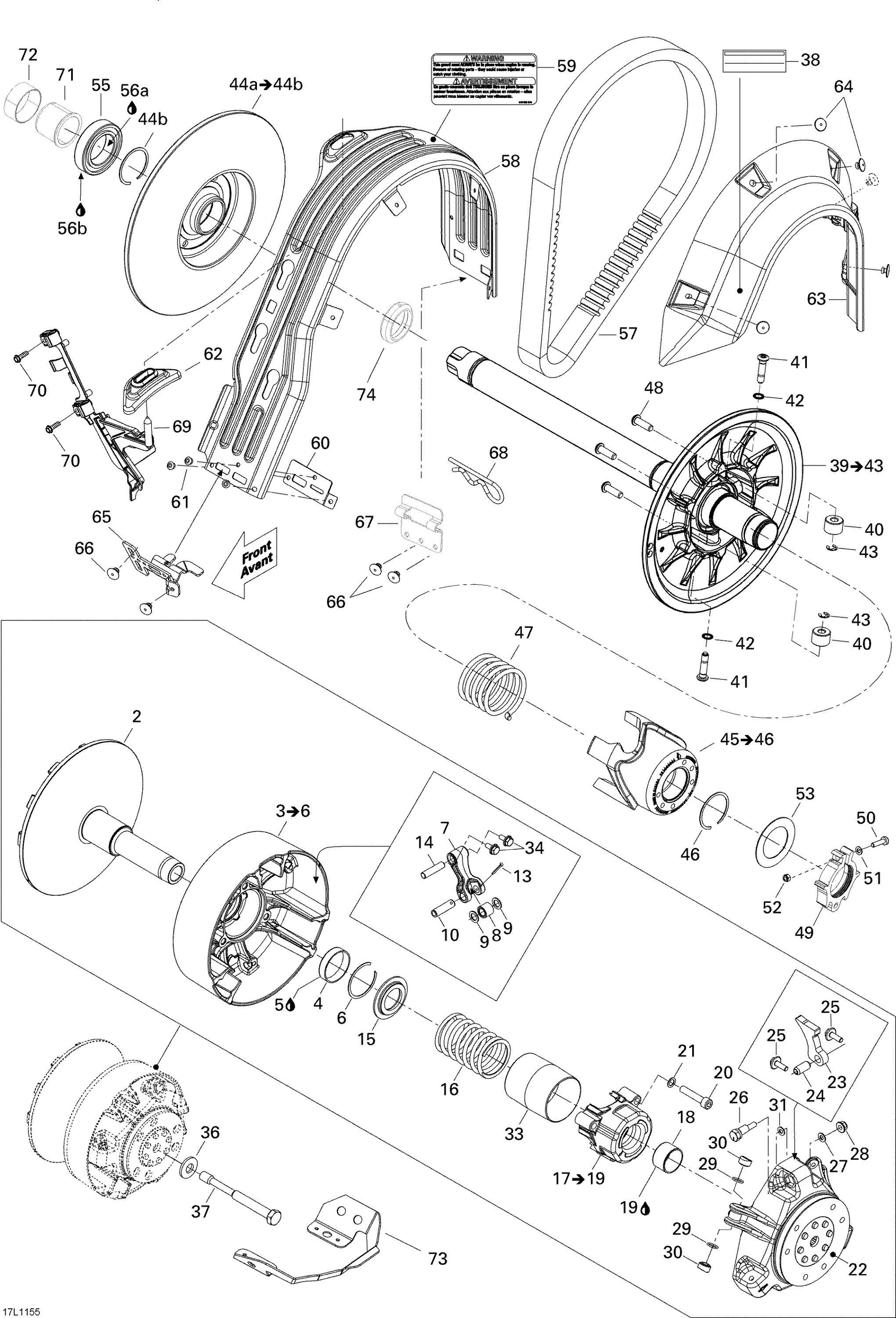 Схема узла: Pulley System SE