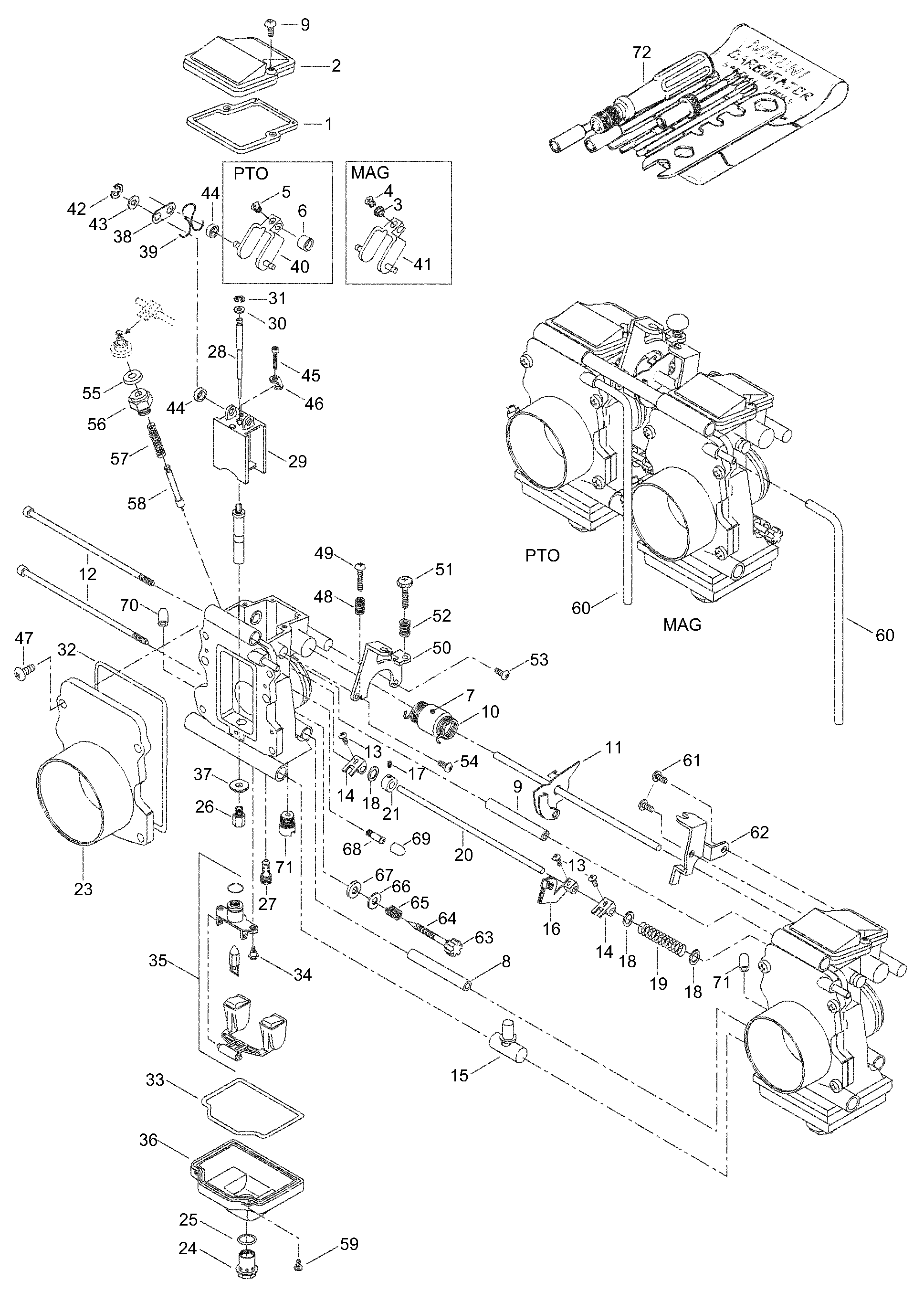 Схема узла: Carburetor