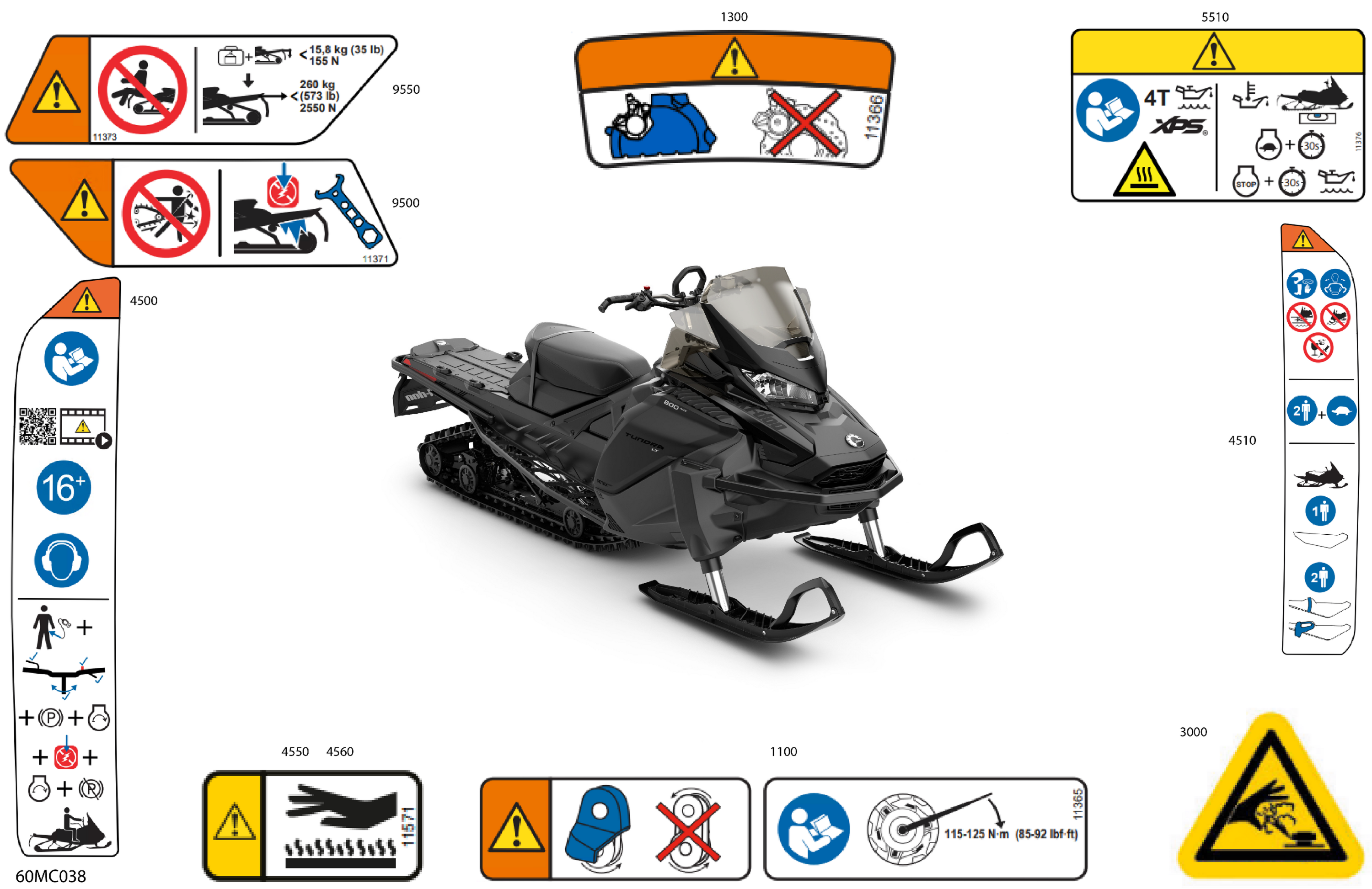 Body - Warning Decals