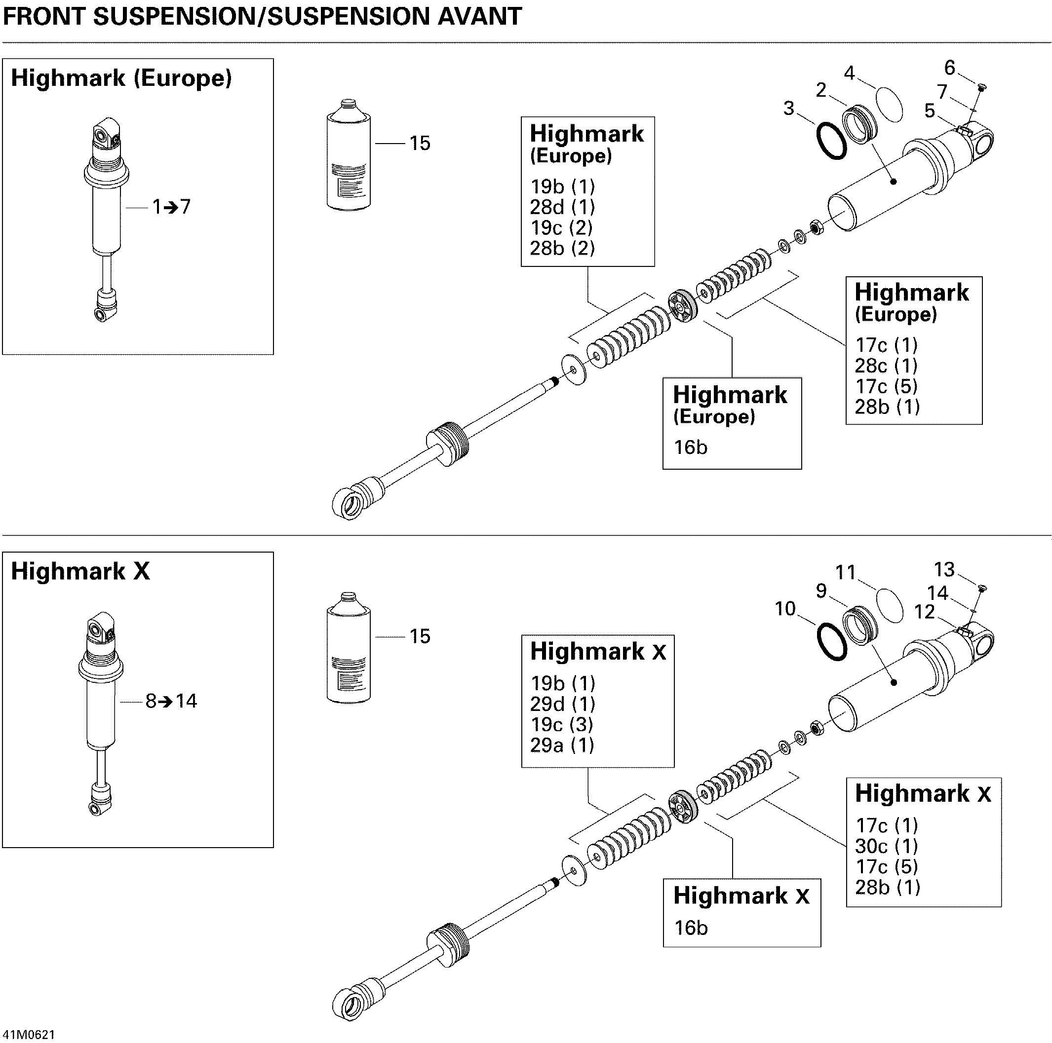 Take Apart Shock, Front