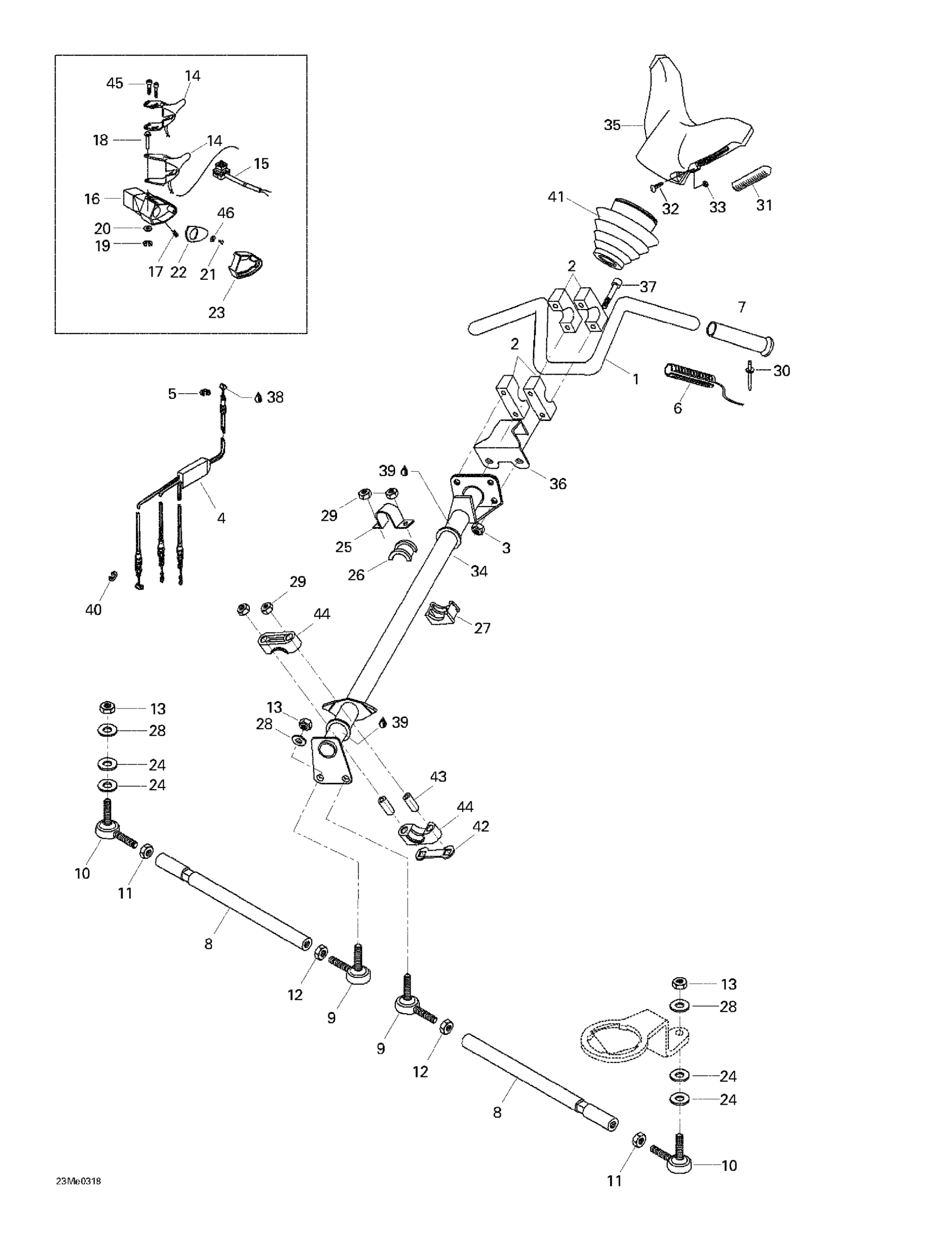 Схема узла: Steering System