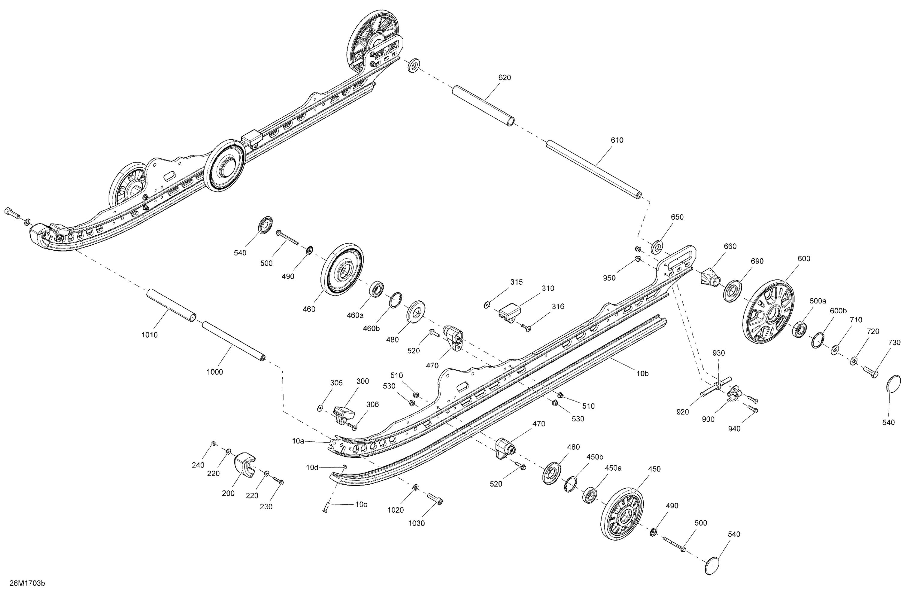 Rear Suspension - Package Sport - Inferior