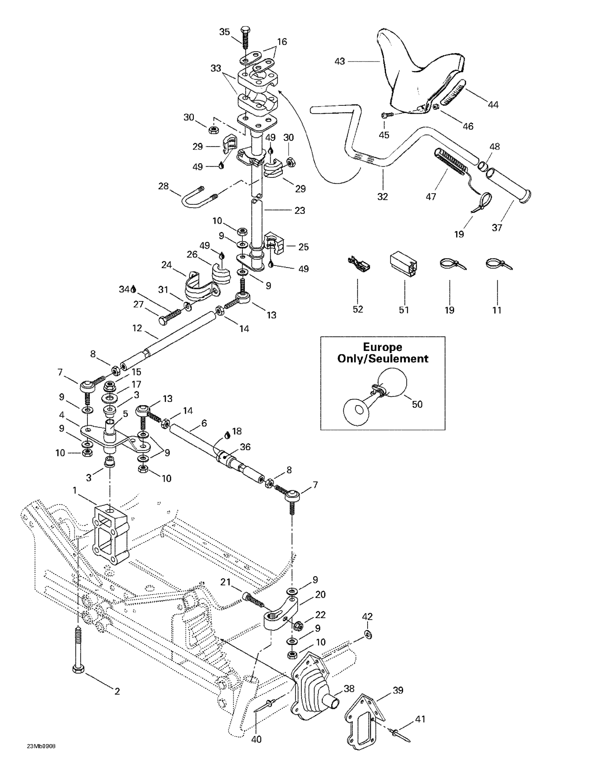 Схема узла: Steering System