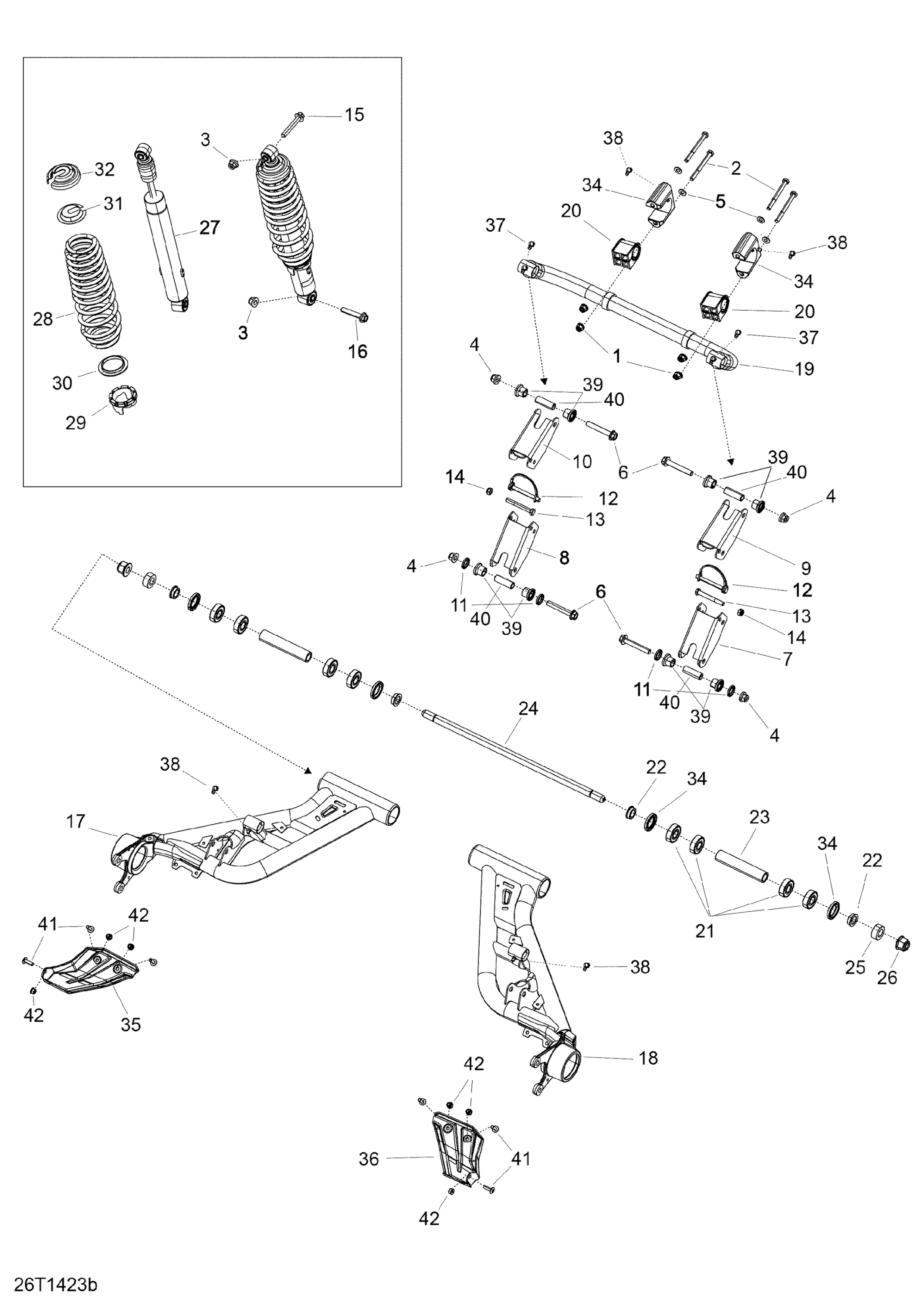 Rear Suspension _26T1423b