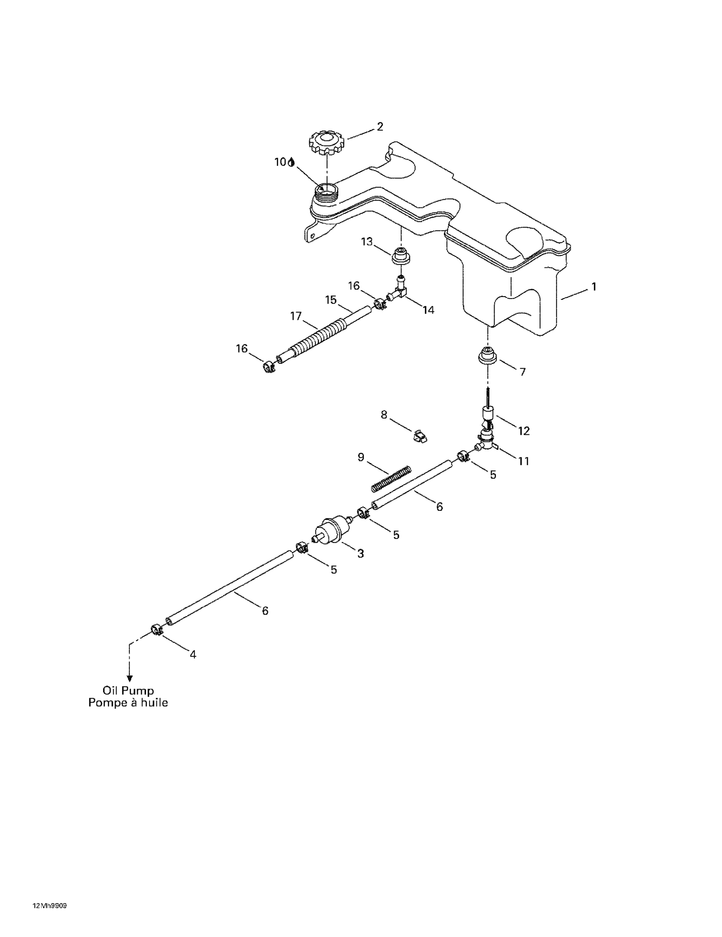 Схема узла: Oil Tank