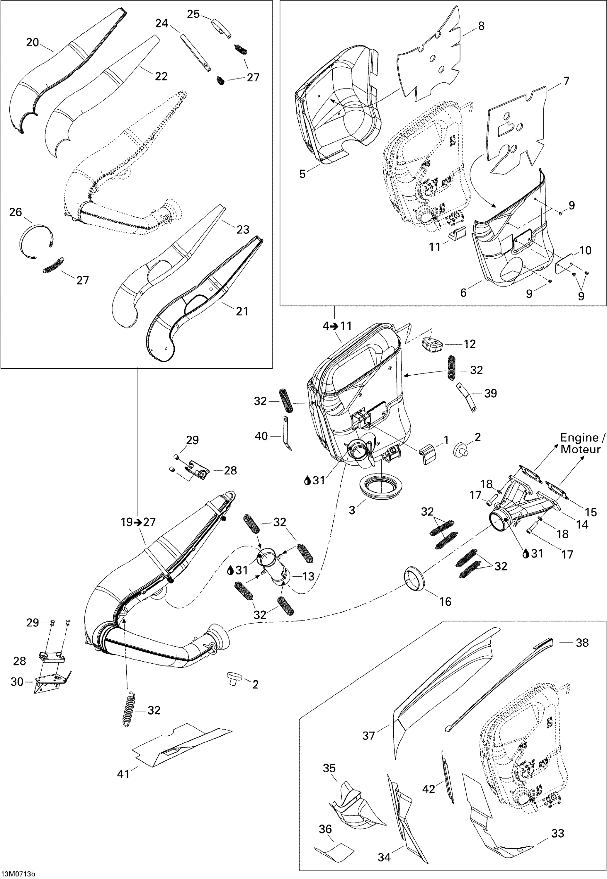Схема узла: Exhaust System