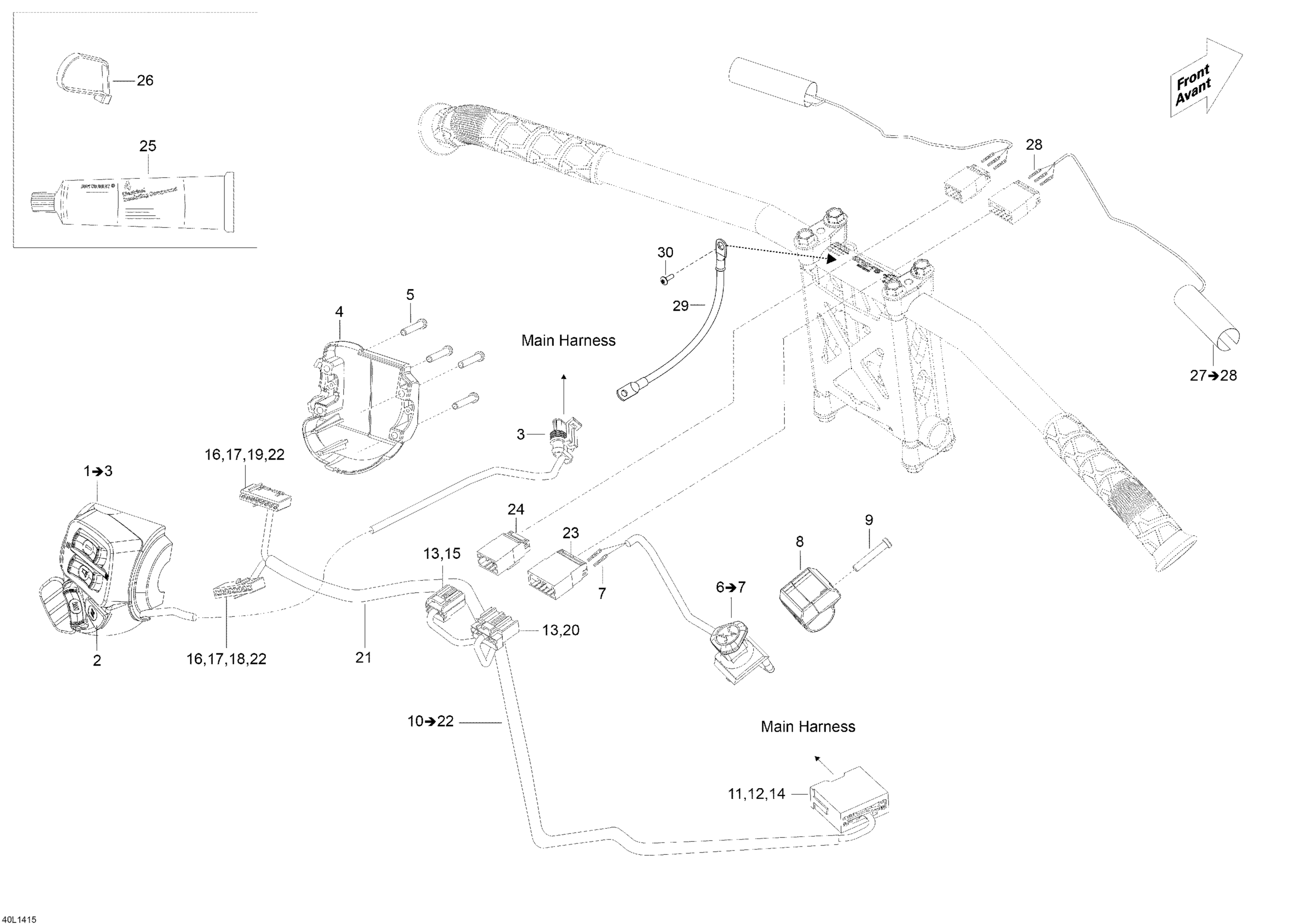 Steering Wiring Harness