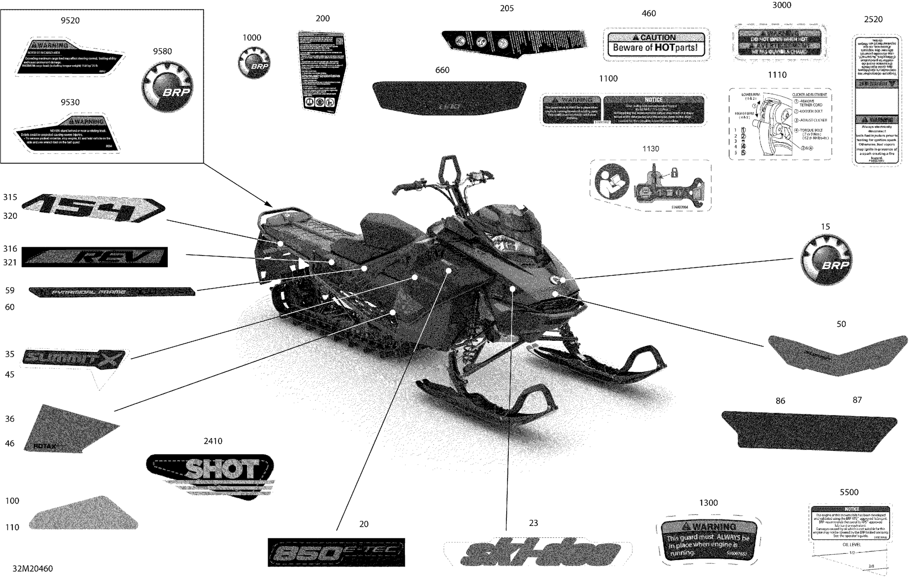 Схема узла: Body - Decals - X - 154