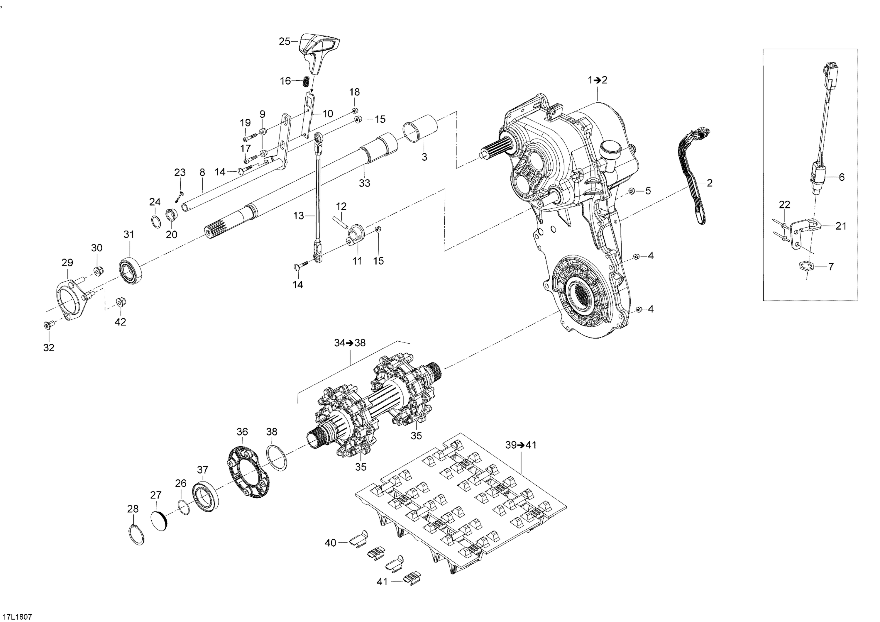 Drive Train Commander - 600HO E-TEC