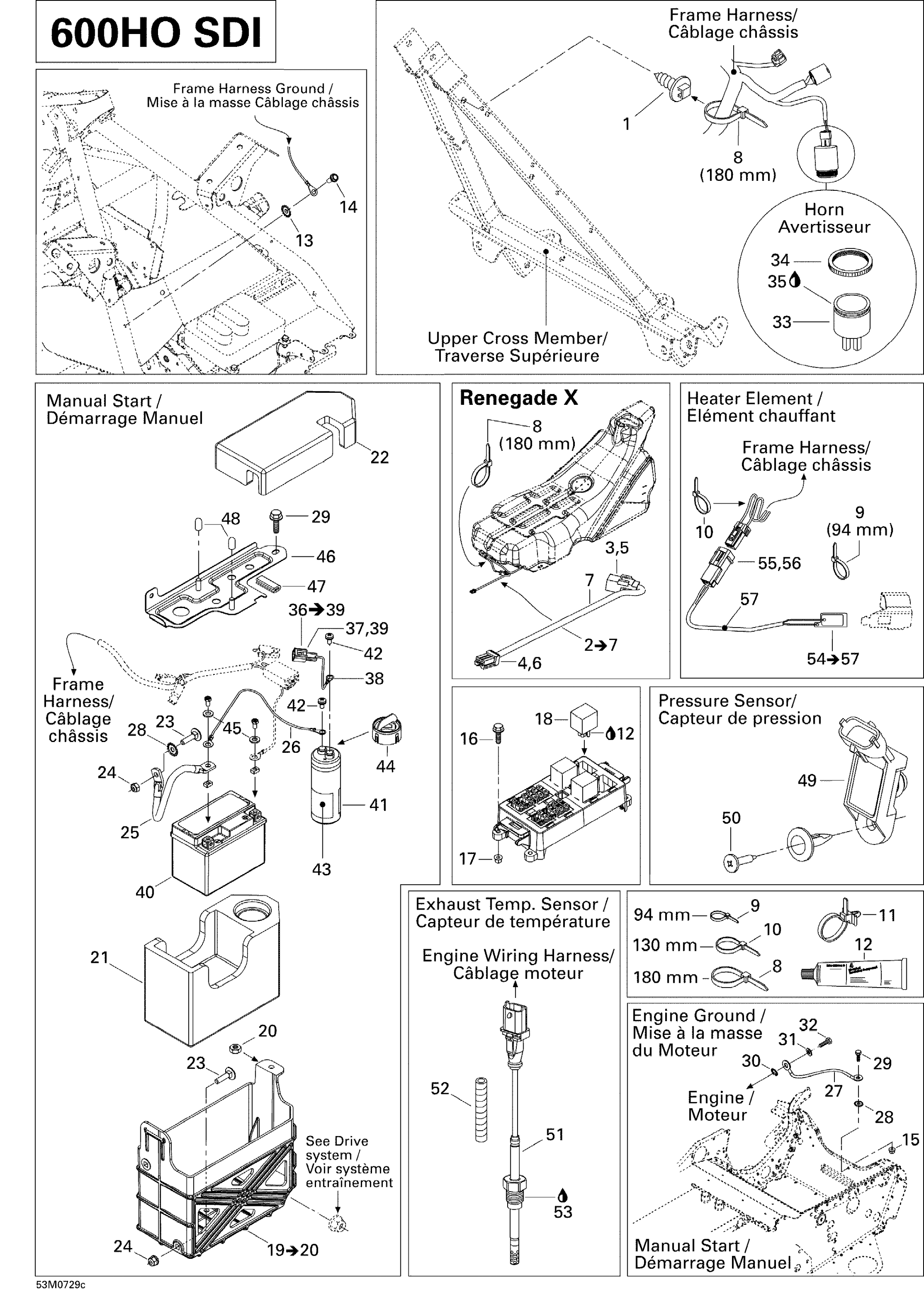 Схема узла: Electrical Accessories 2, RENX 600