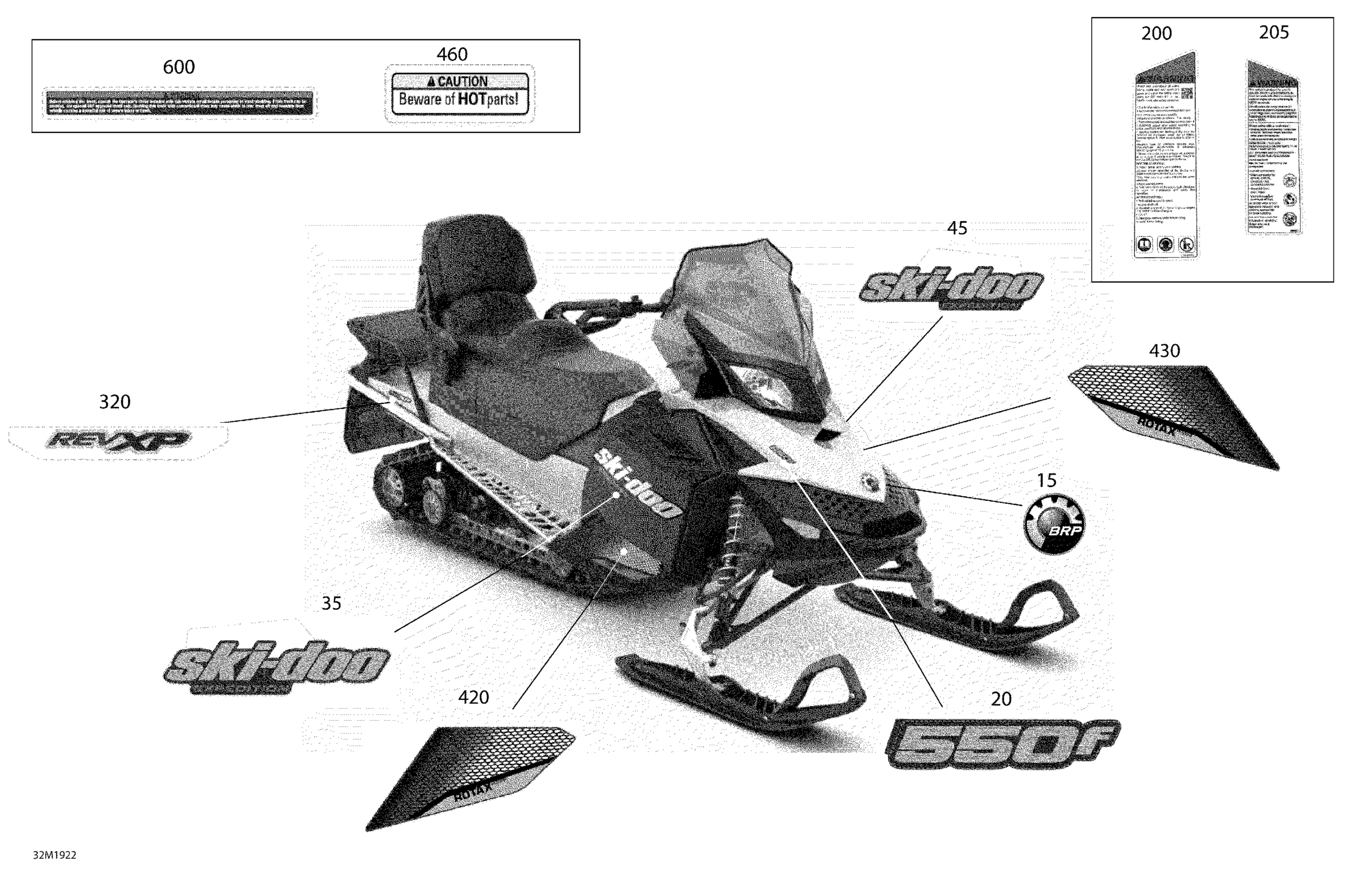 Decals - 550F