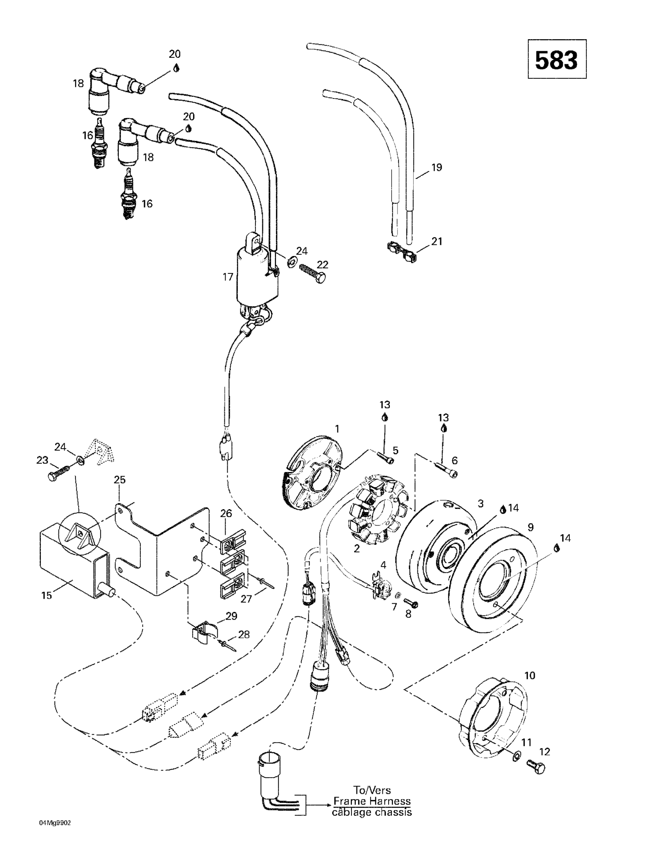 Magneto 12V 220W (583)