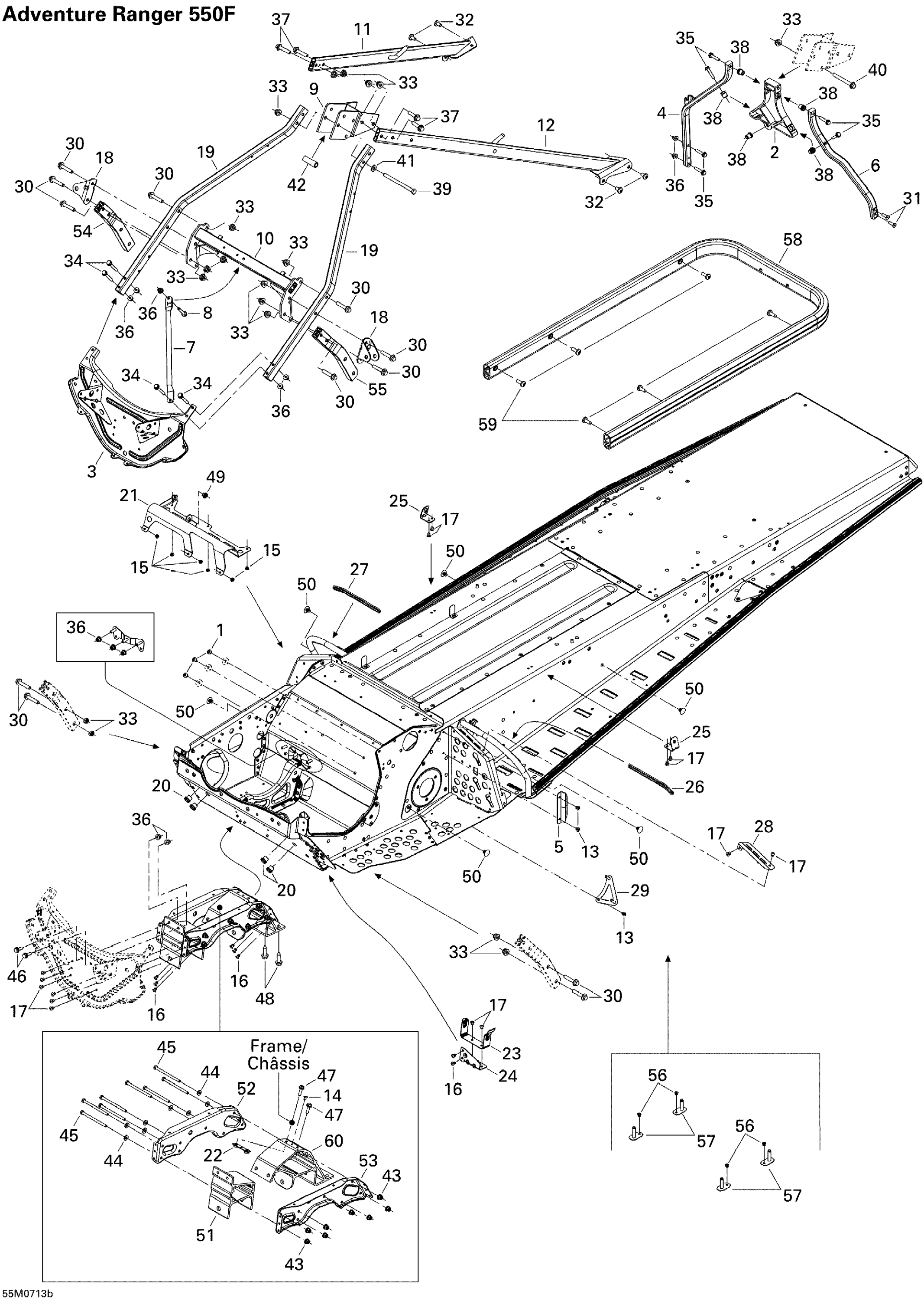 Frame and Components 550F