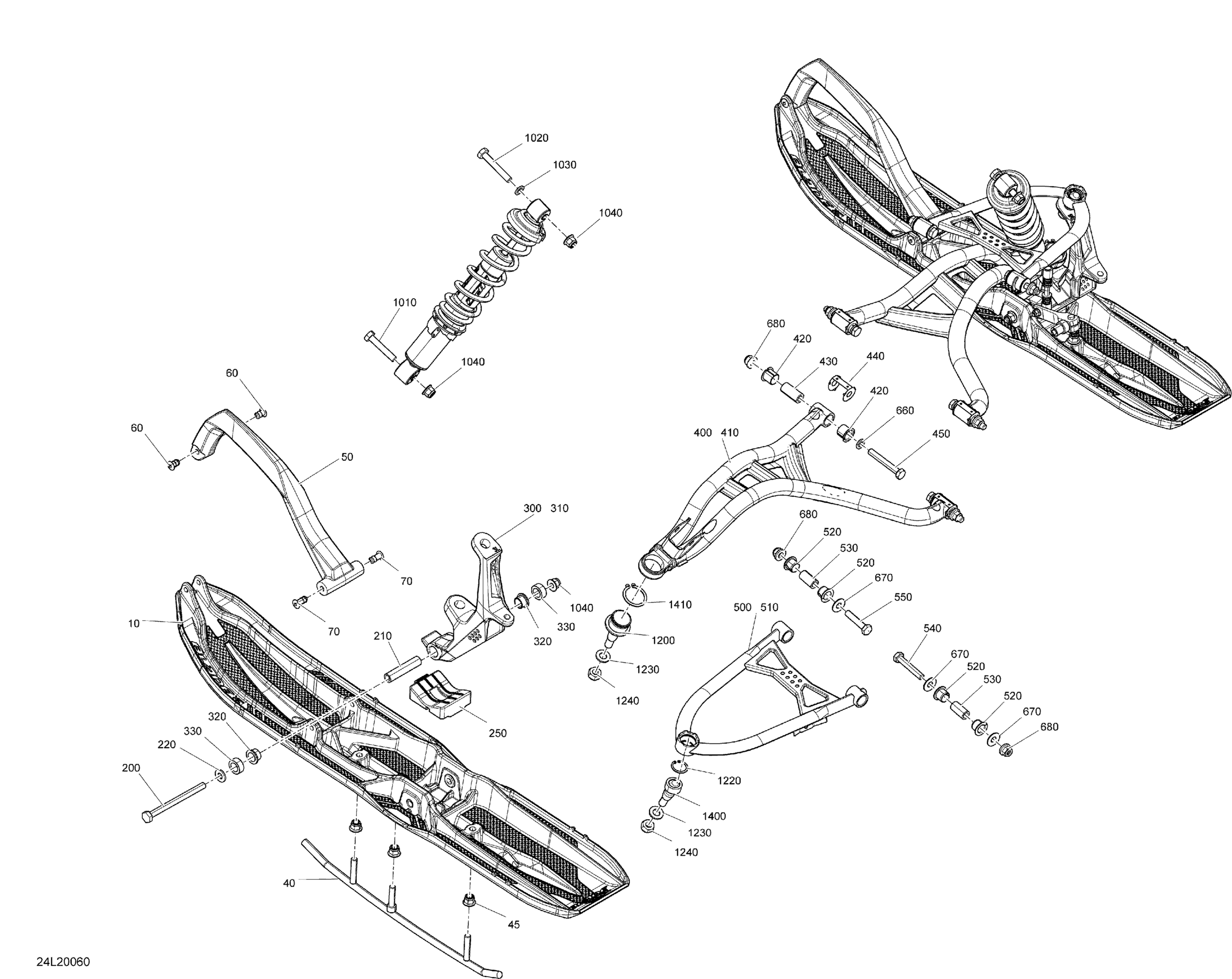 Suspension, Front - System - STD