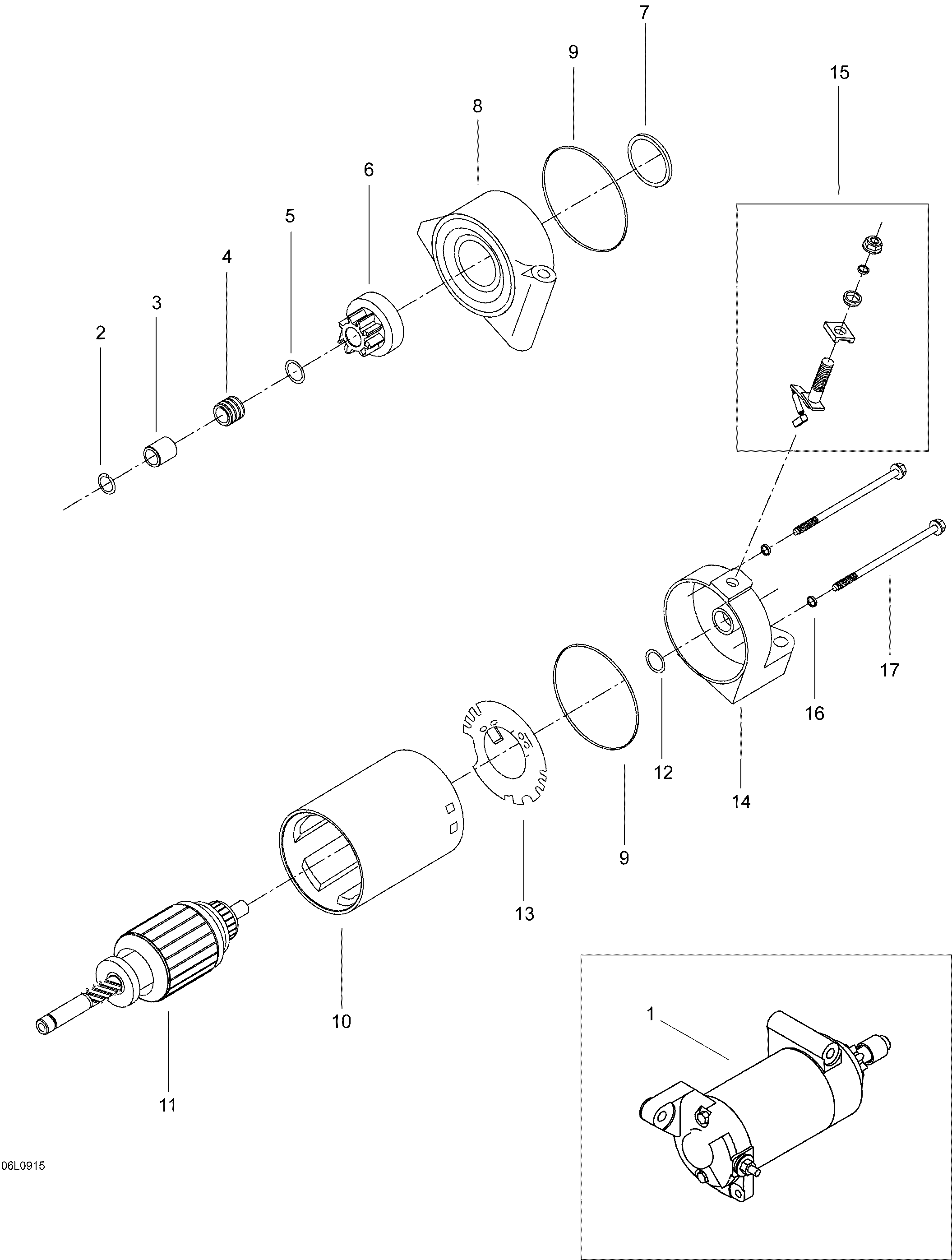 Electric Starter  _06L0901
