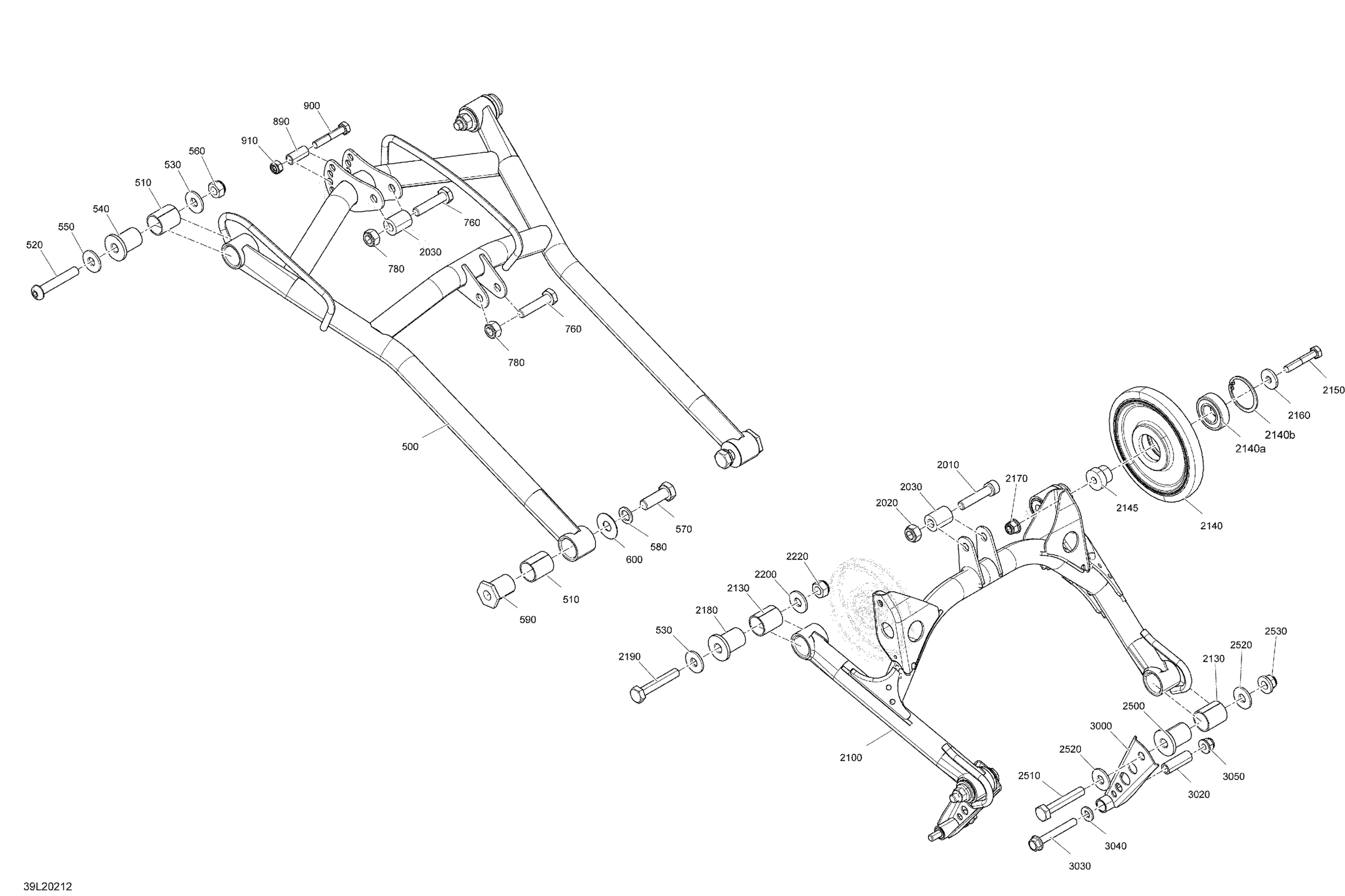 Suspension, Rear - Upper Section