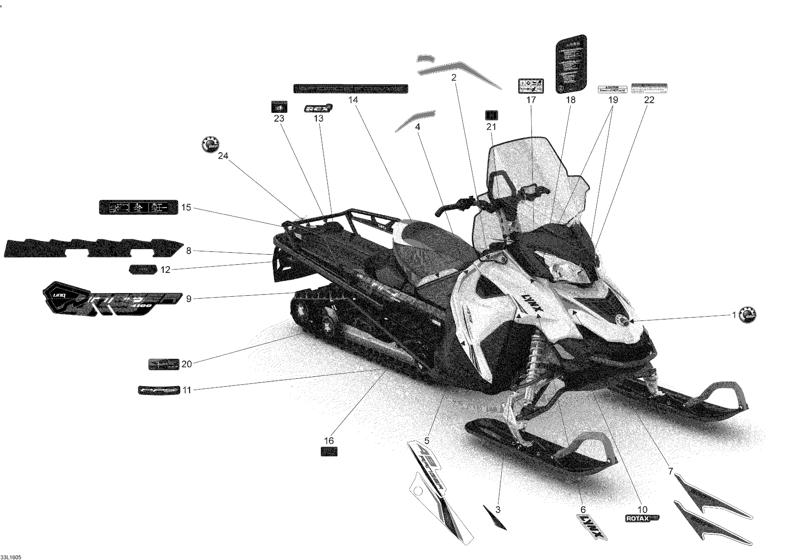 Схема узла: Decals