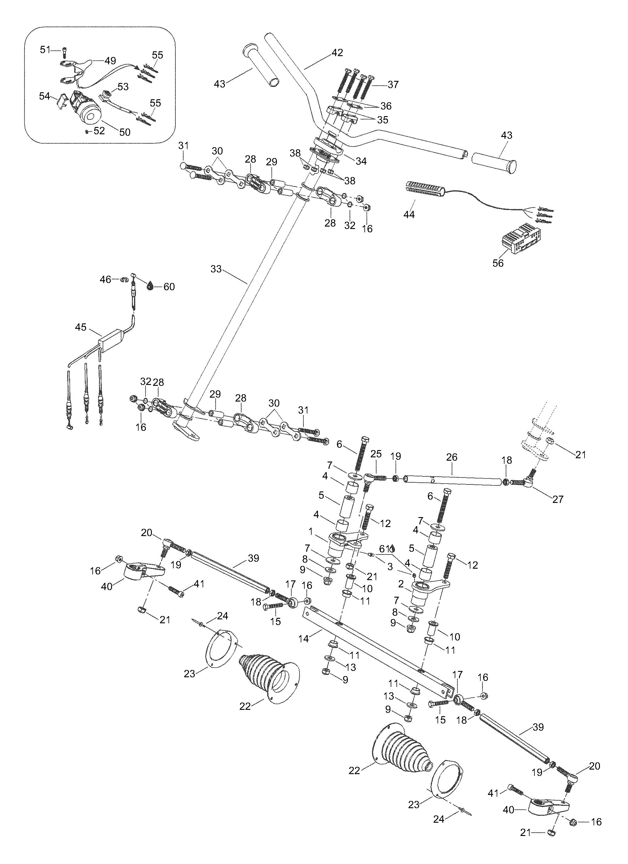 Схема узла: Steering
