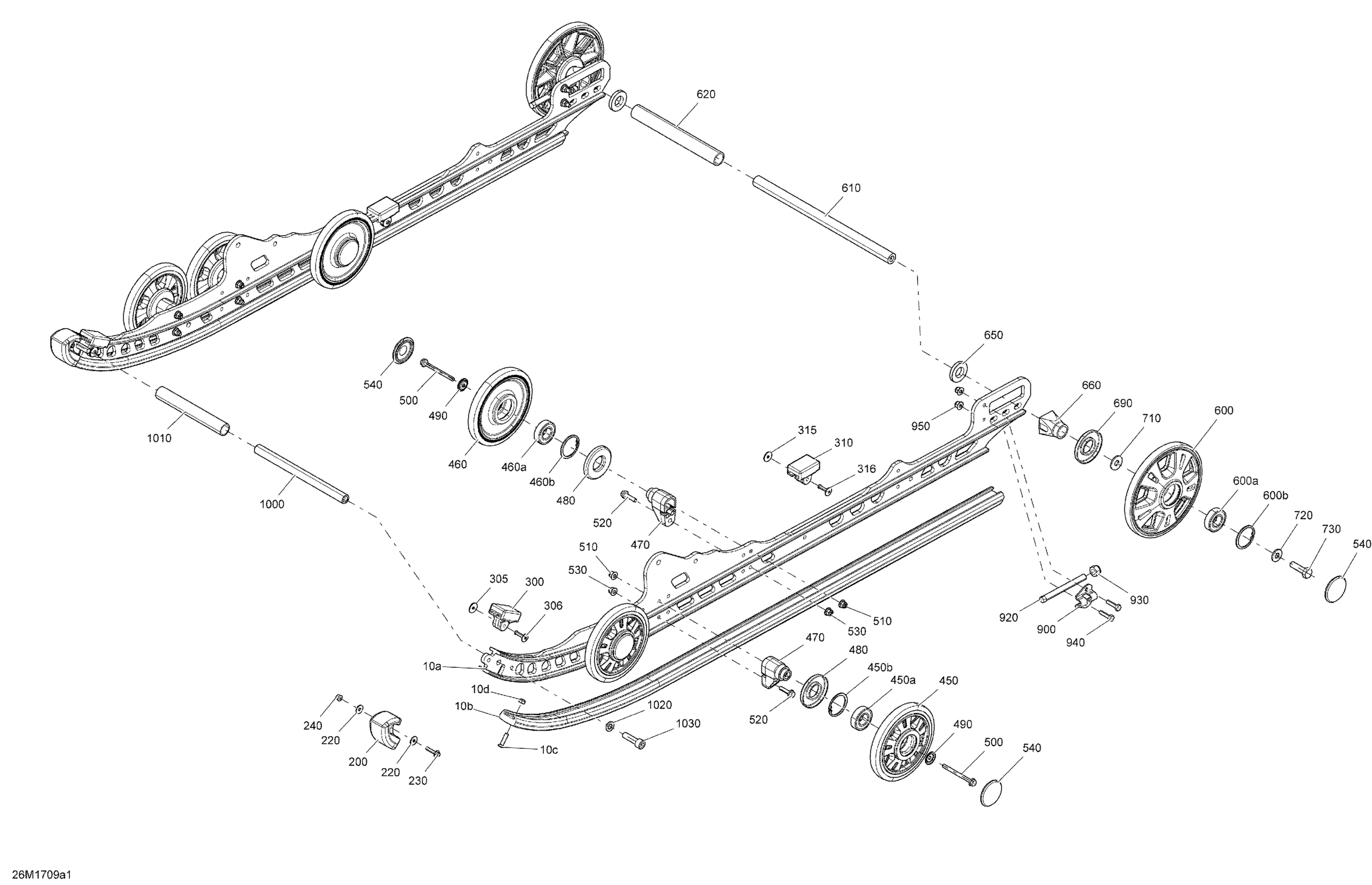 Схема узла: Rear Suspension - Package Sport - Inferior