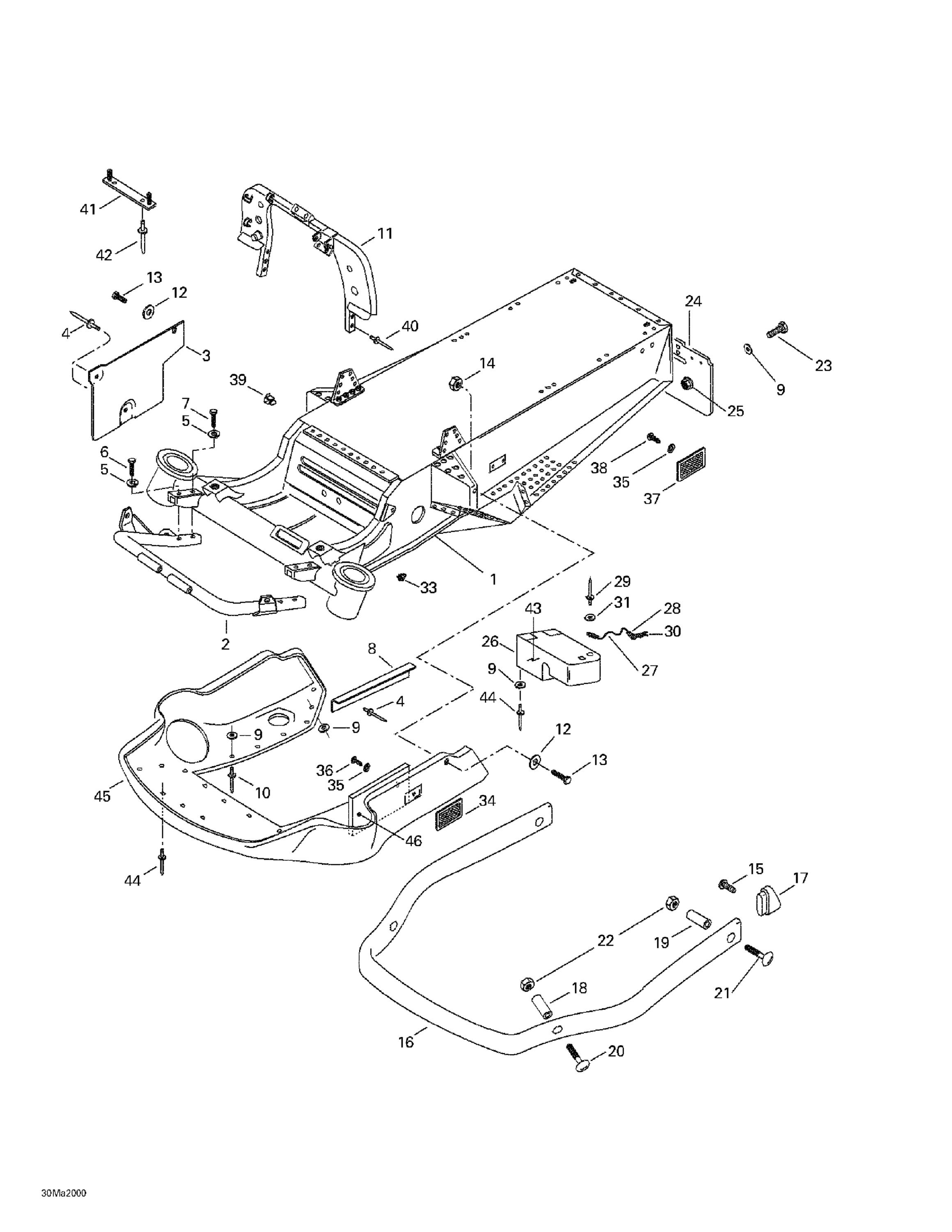 Схема узла: Frame And Body 2