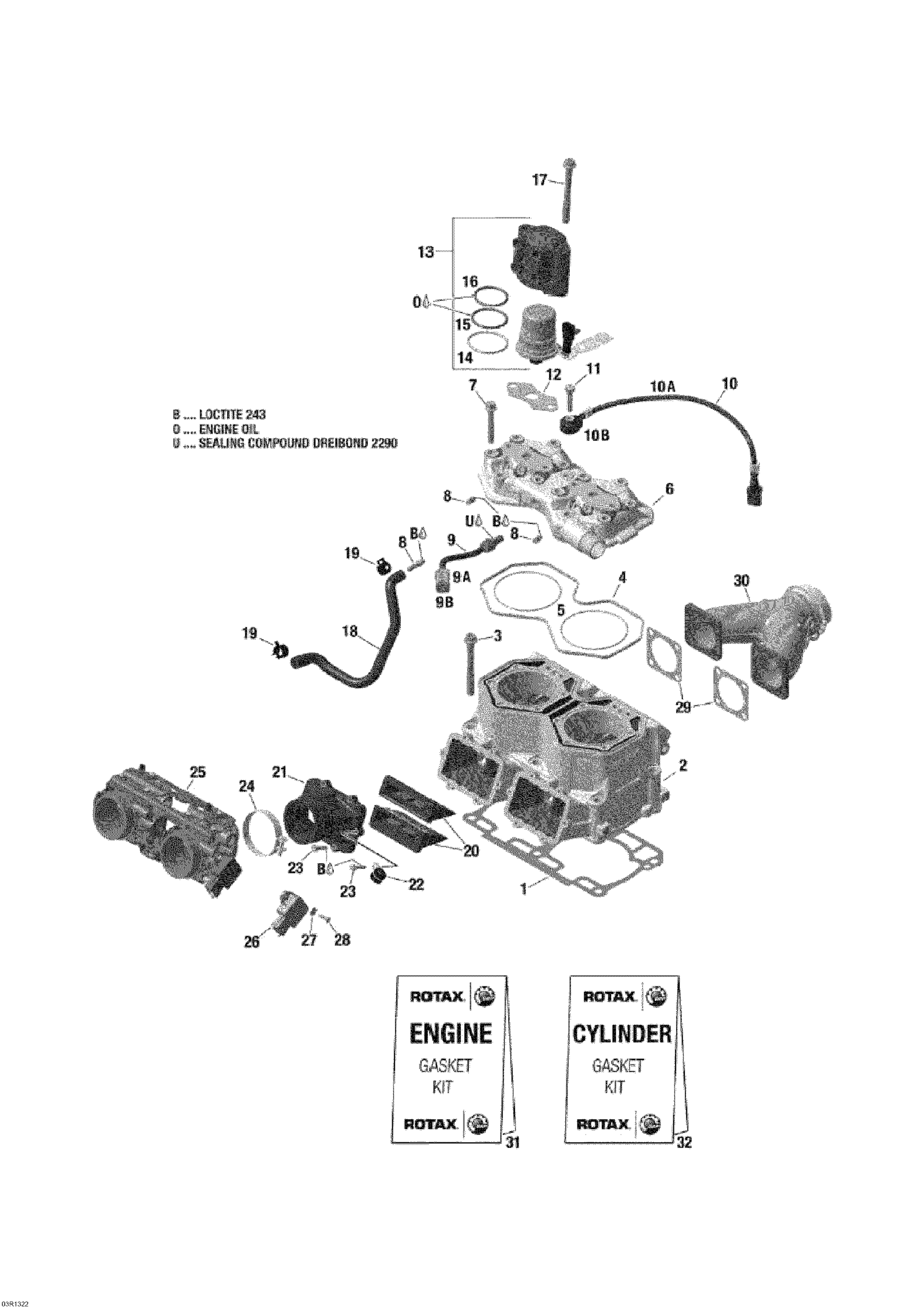 Схема узла: Cylinder And Injection System