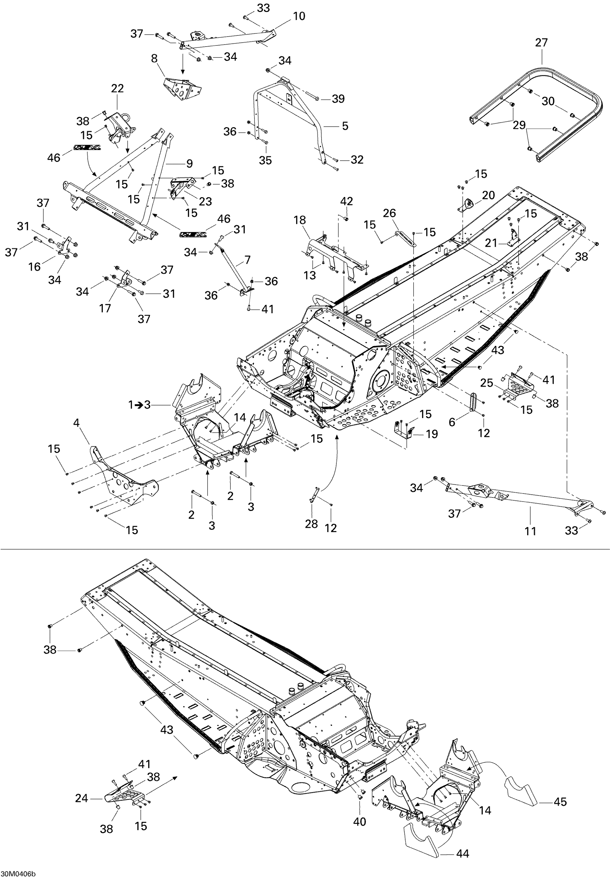 Frame - Front And Rear