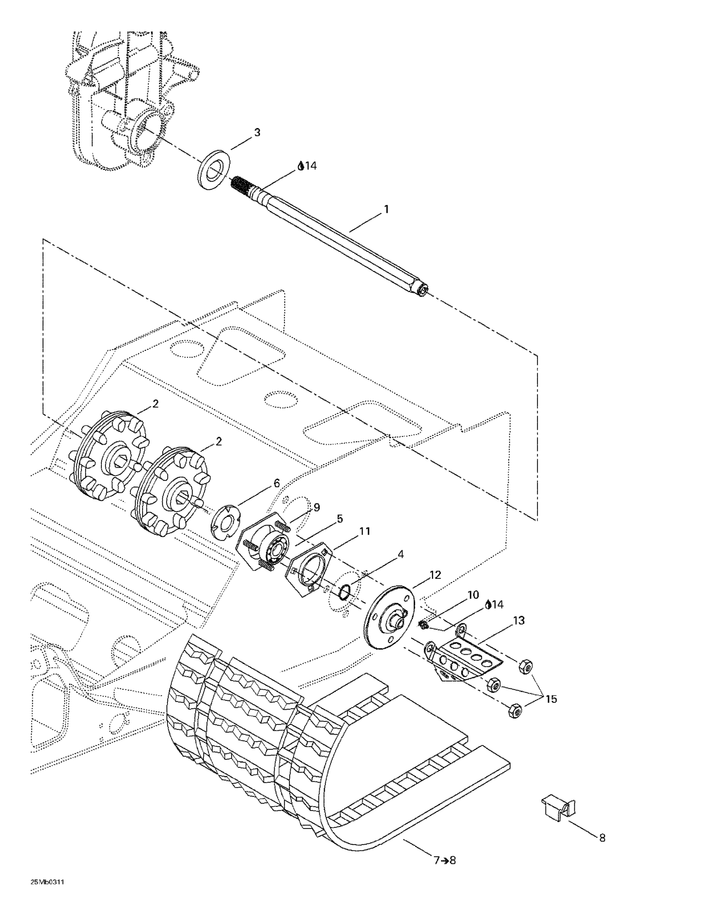 Drive Axle And Track