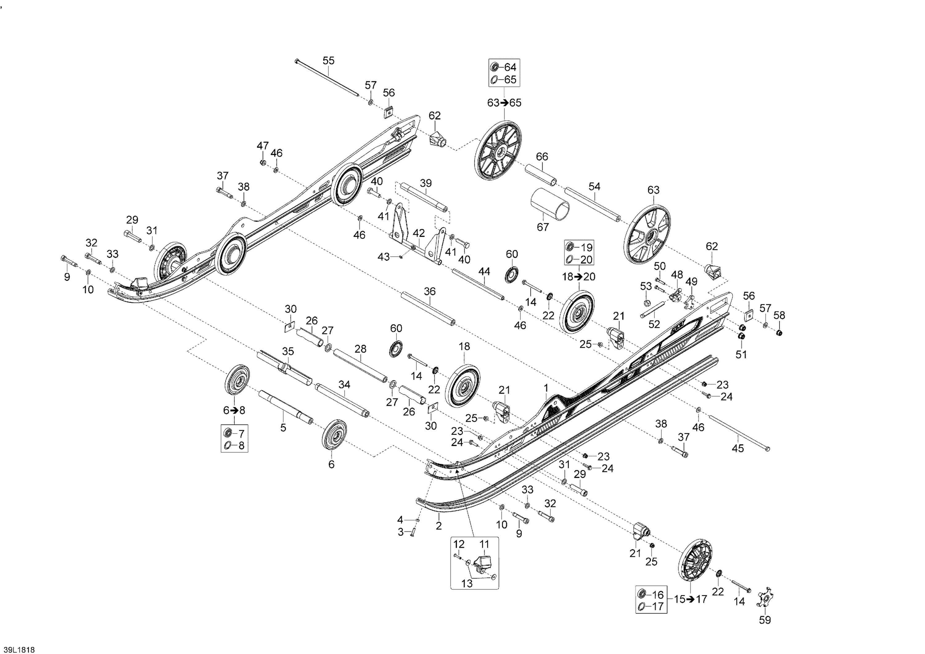 Схема узла: Rear Suspension