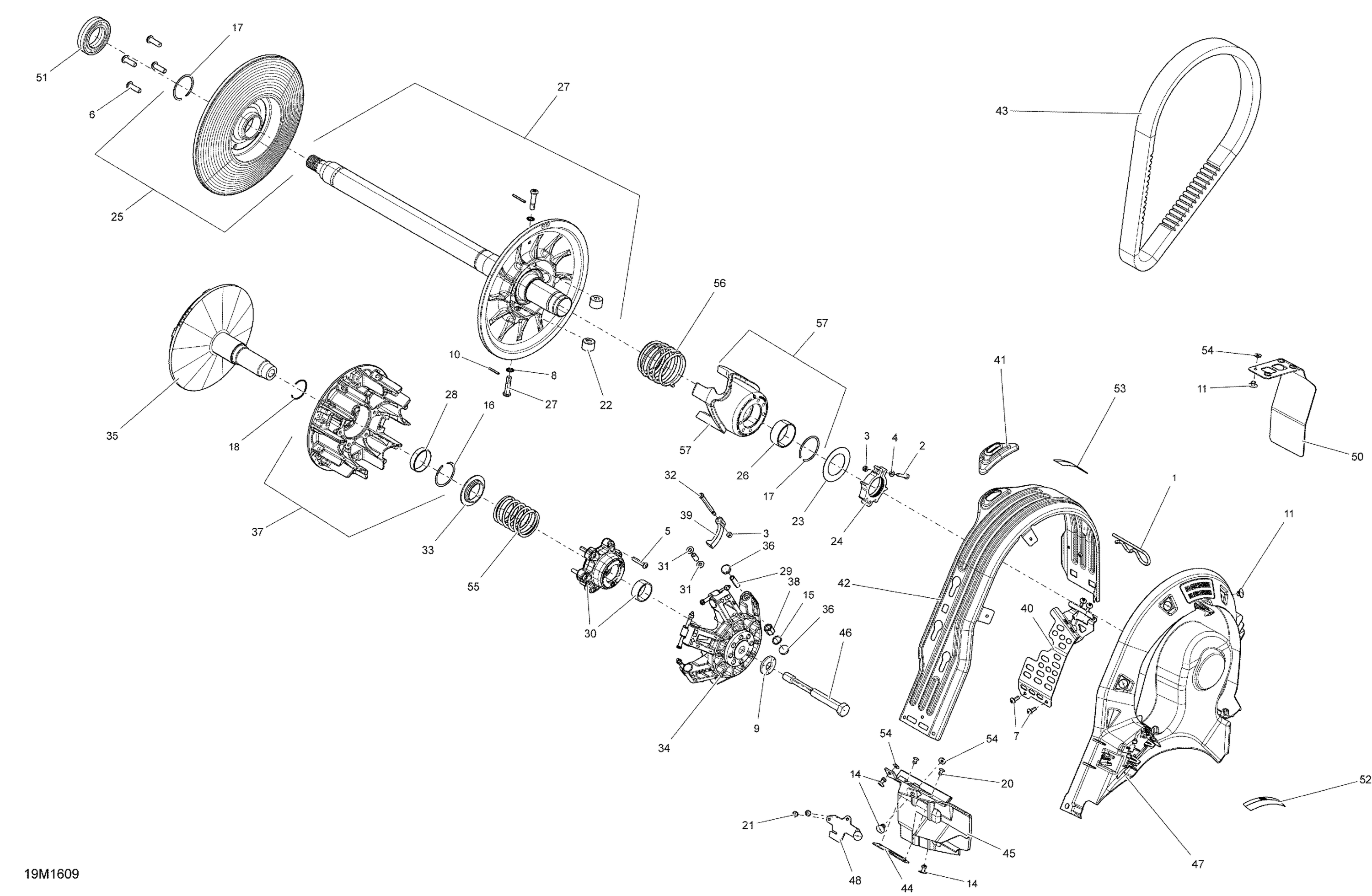 Pulley System - 1200 4-TEC