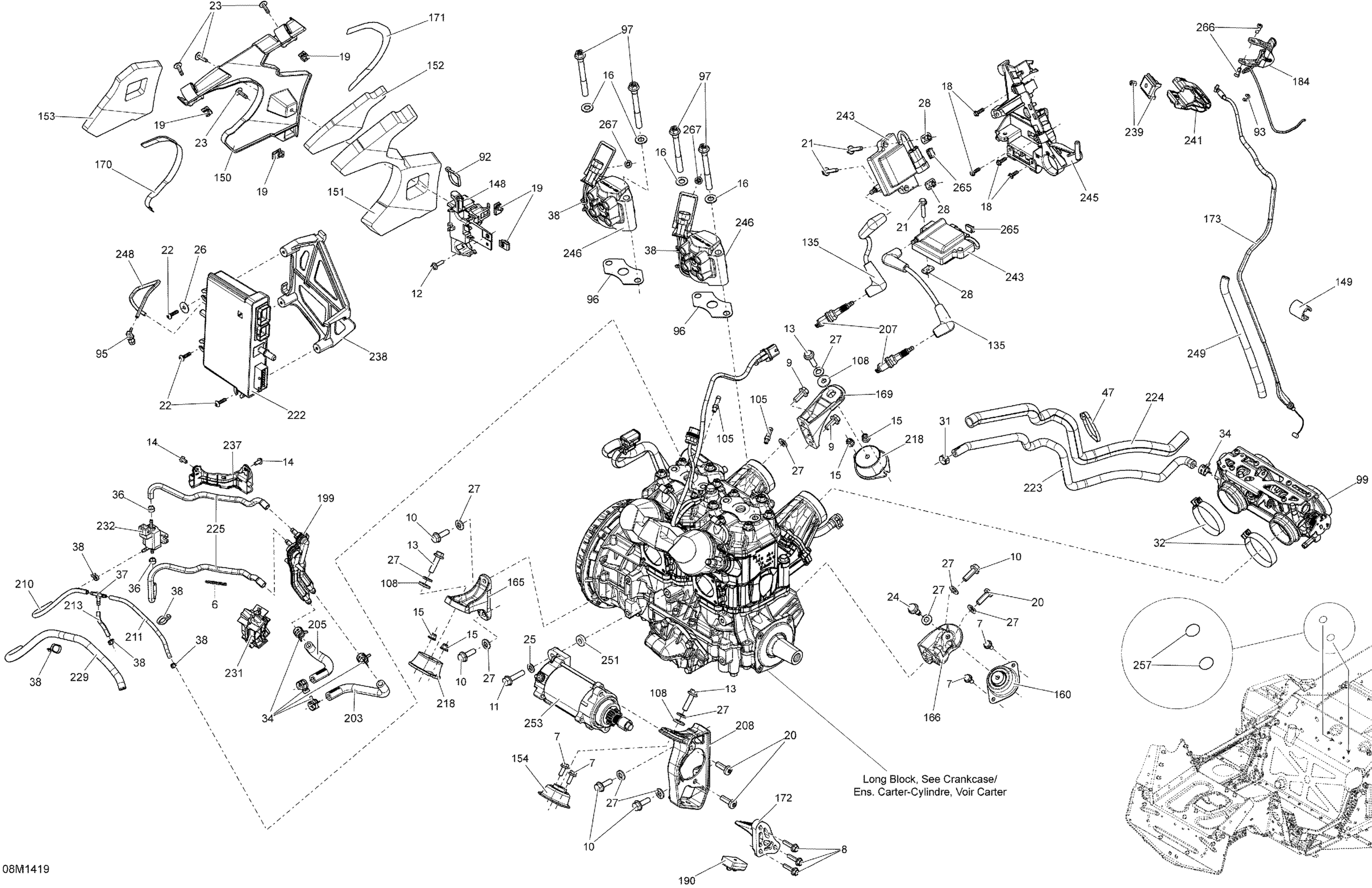 Engine And Engine Support
