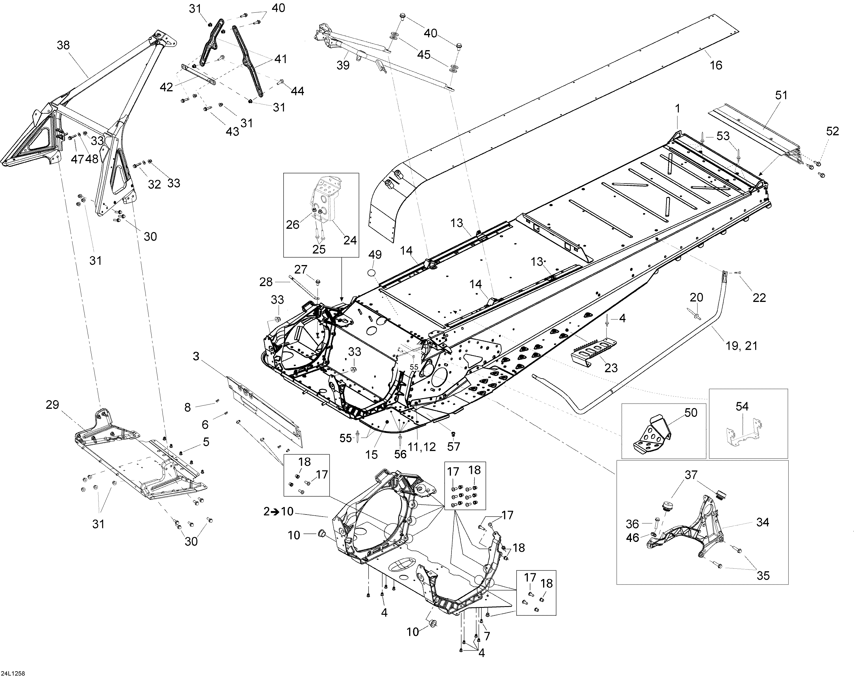 Схема узла: Frame and Components