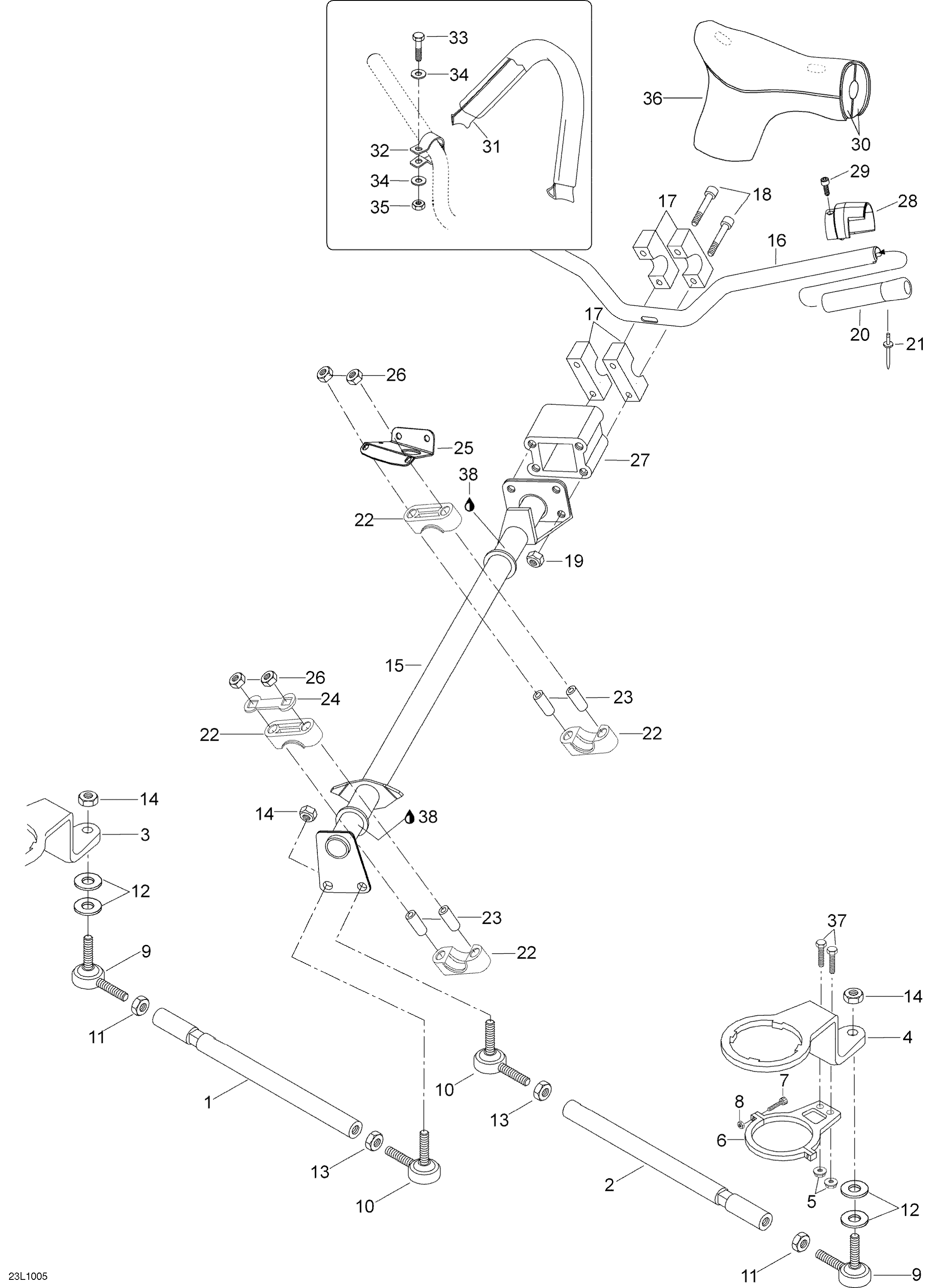 Схема узла: Steering System